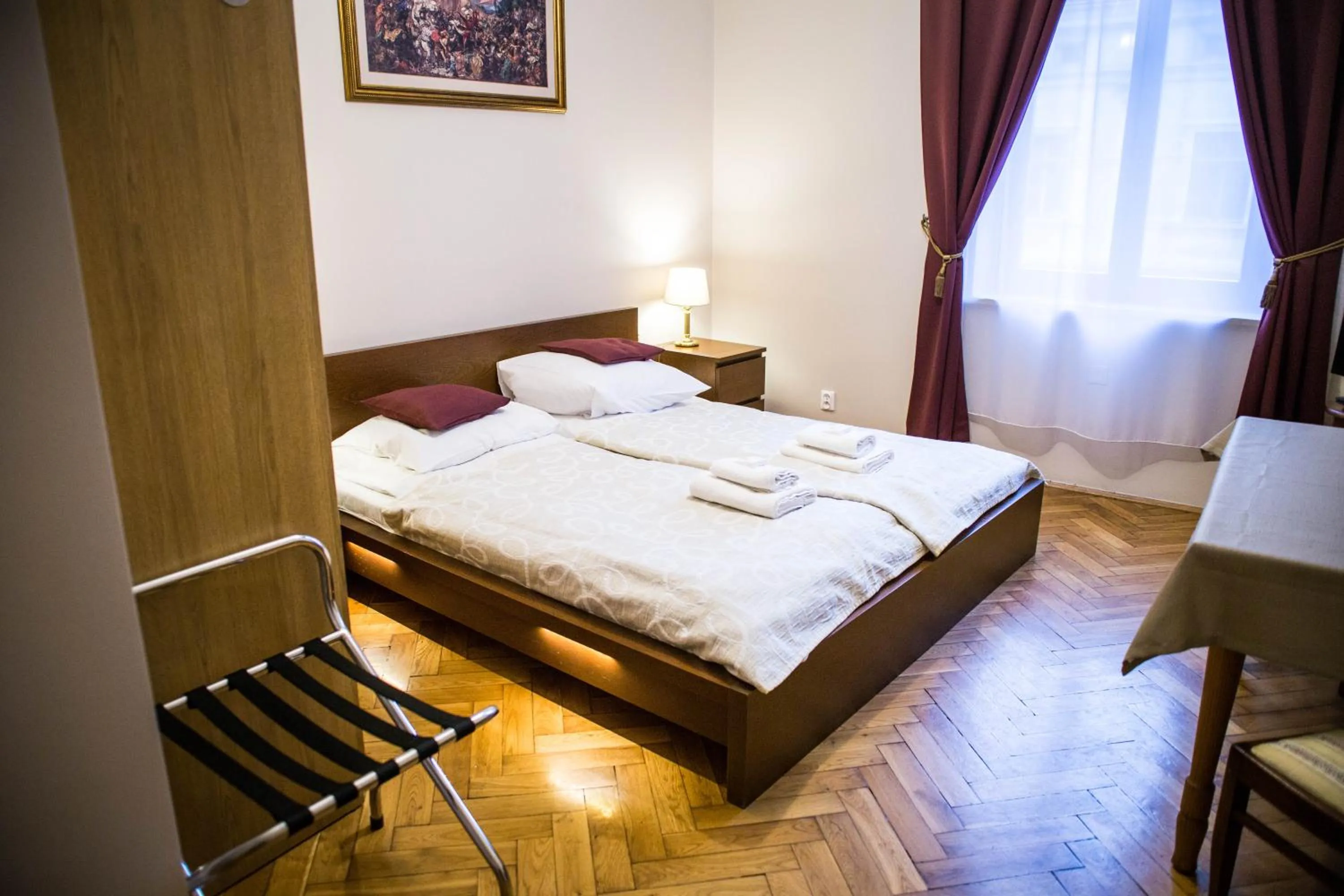 Bed in Aparthotel Maria