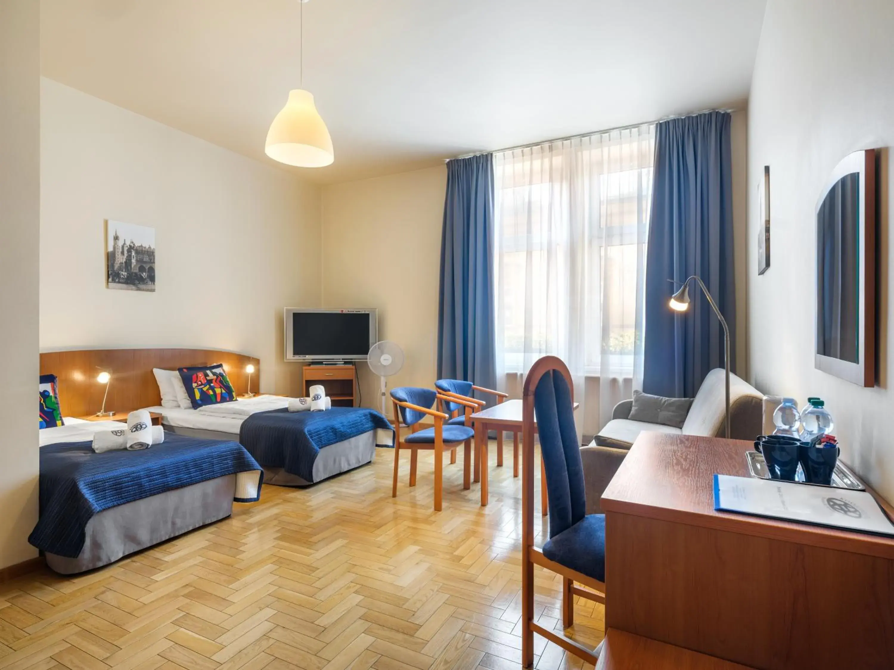 Bed in Kosmopolita Rooms Bed in Kosmopolita Rooms