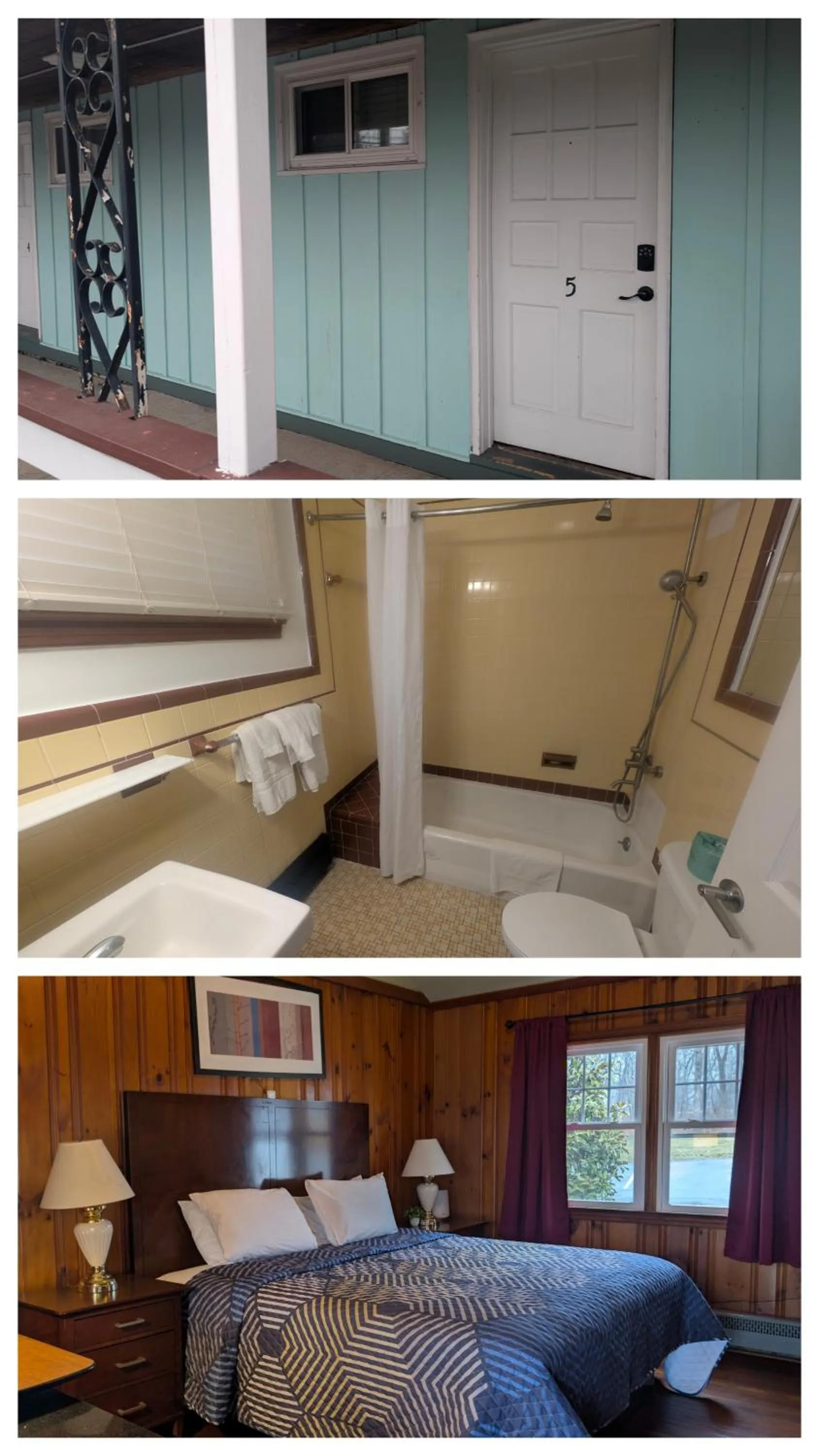 Bed in New Hope Lodge