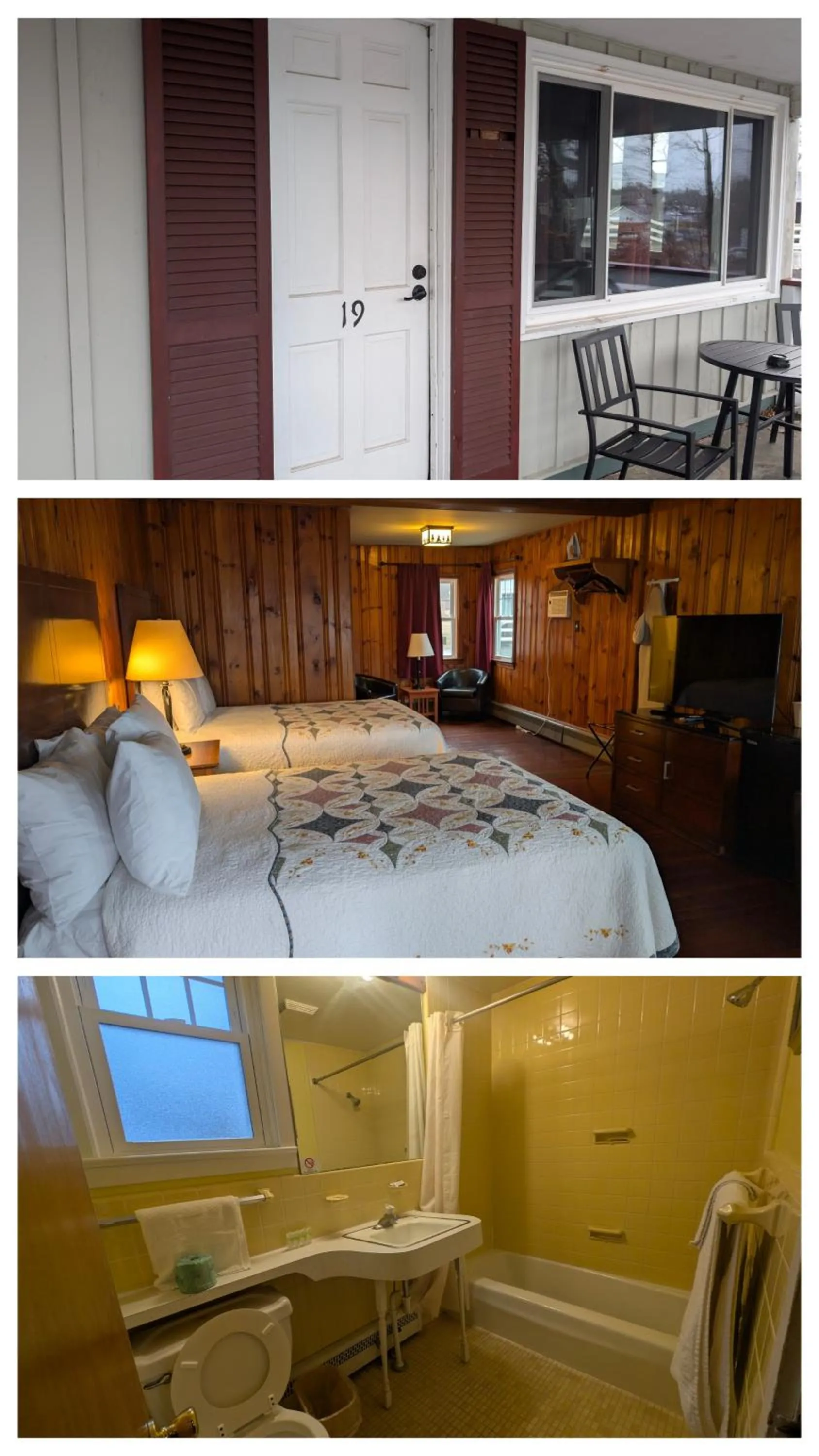 Bed in New Hope Lodge