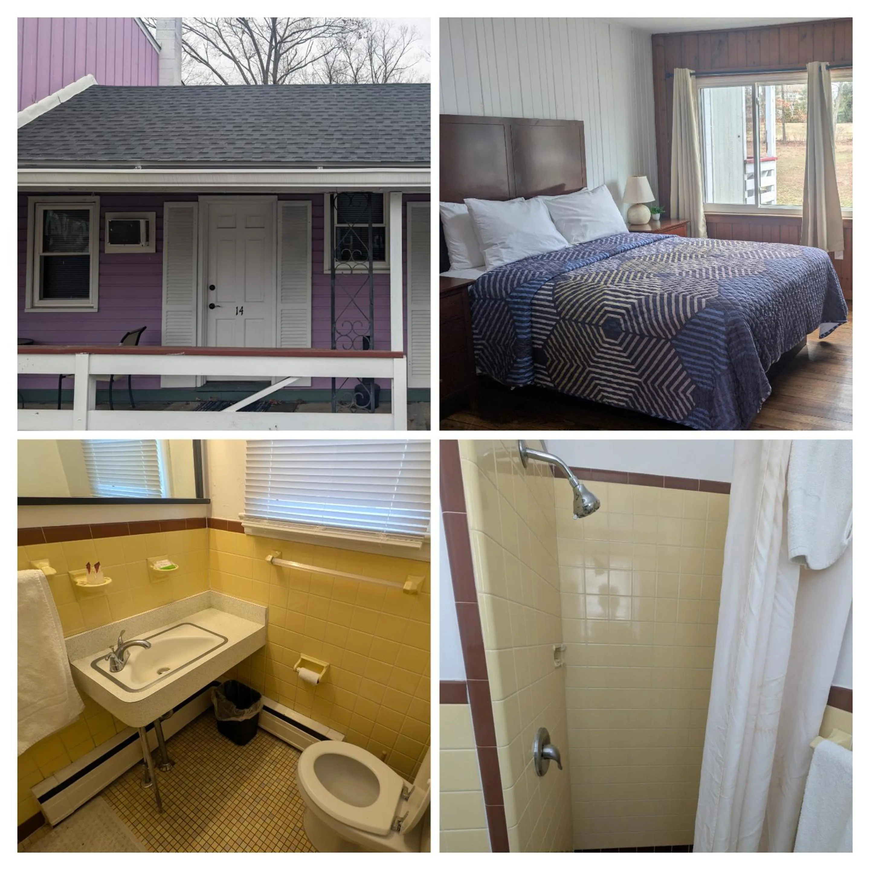 Bed in New Hope Lodge