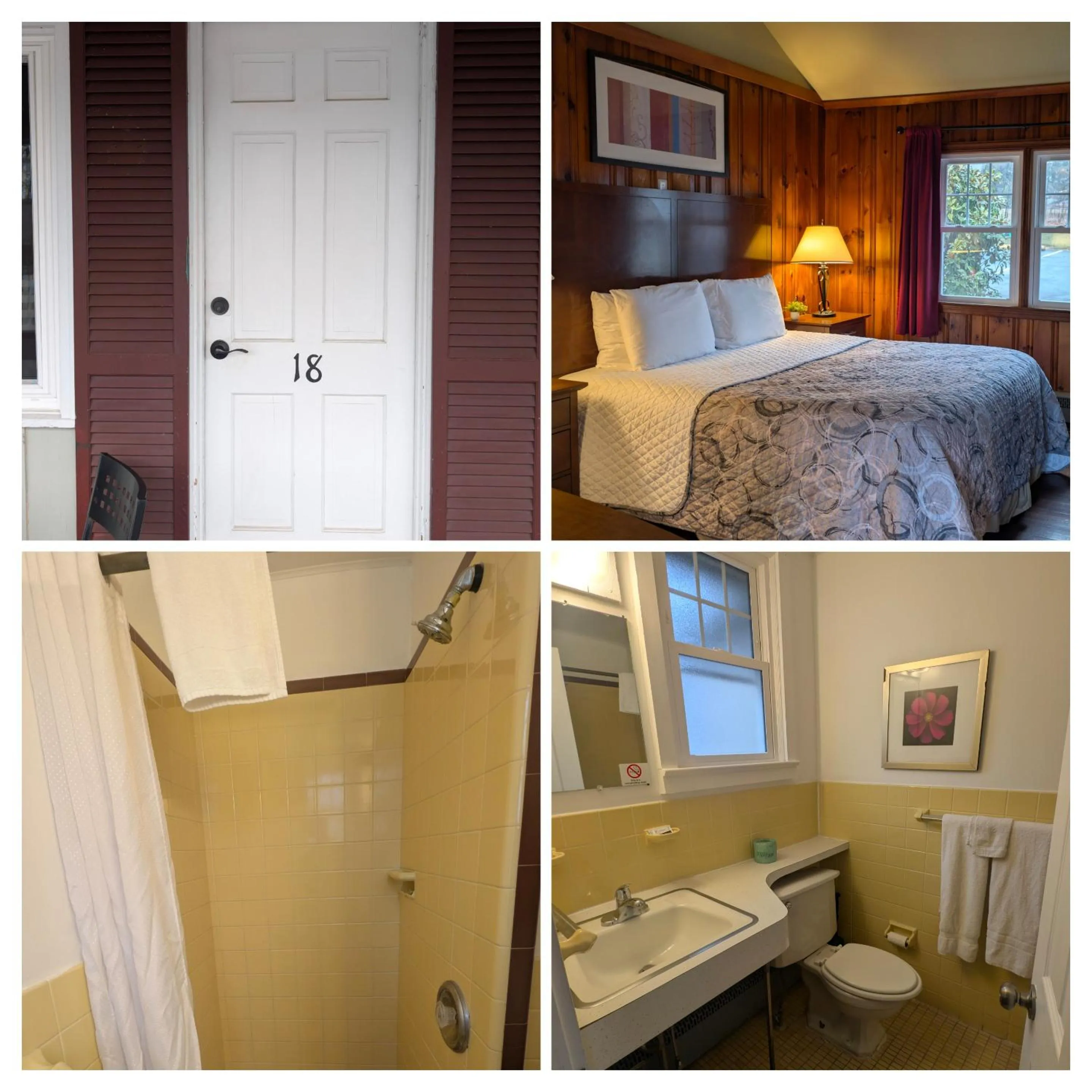 Bed in New Hope Lodge