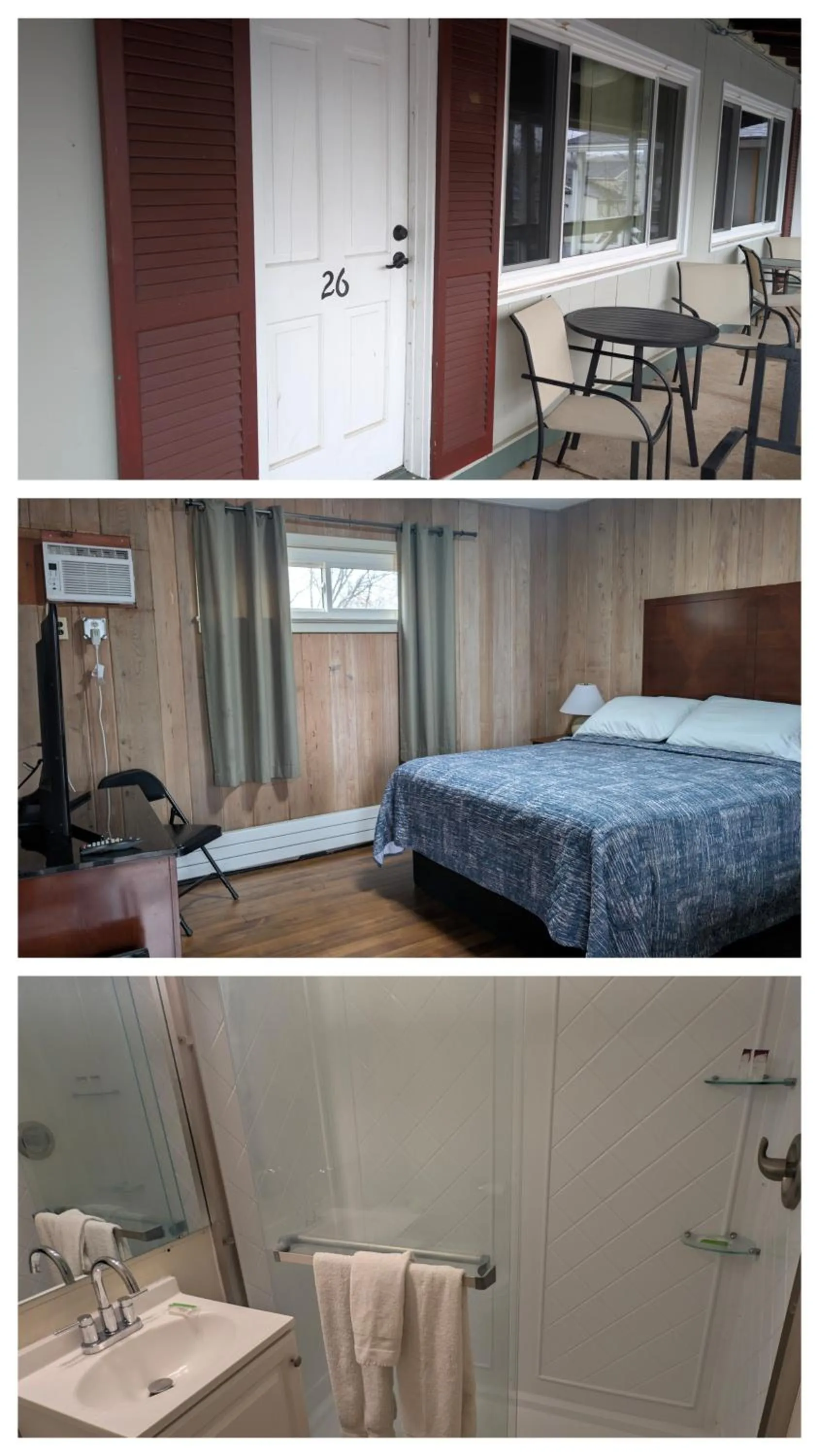 Bed in New Hope Lodge