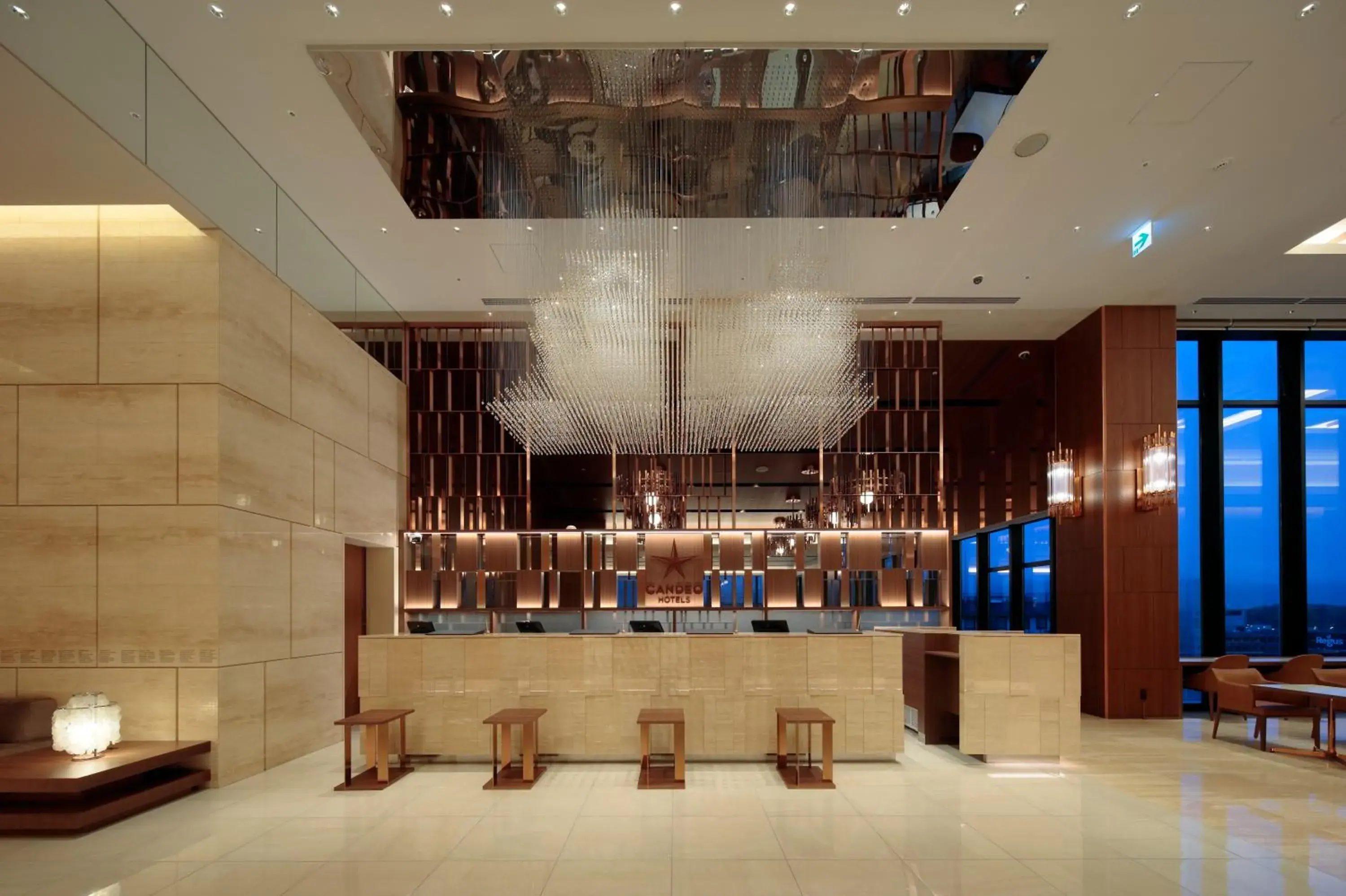 Lobby or reception in Candeo Hotels Kumamoto Shinshigai Lobby or reception in Candeo Hotels Kumamoto Shinshigai