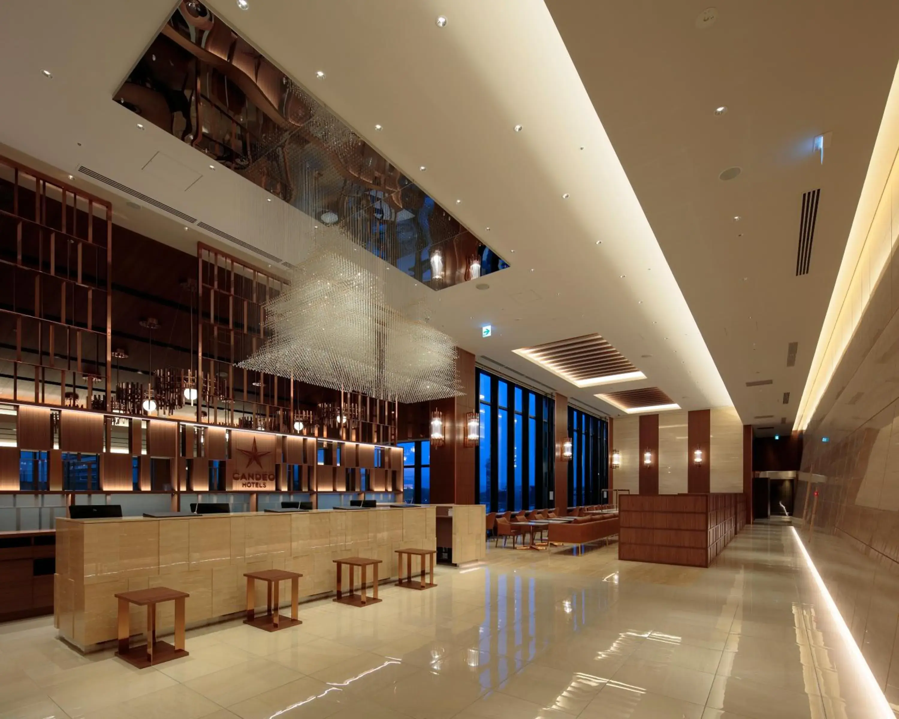 Lobby or reception in Candeo Hotels Kumamoto Shinshigai Lobby or reception in Candeo Hotels Kumamoto Shinshigai
