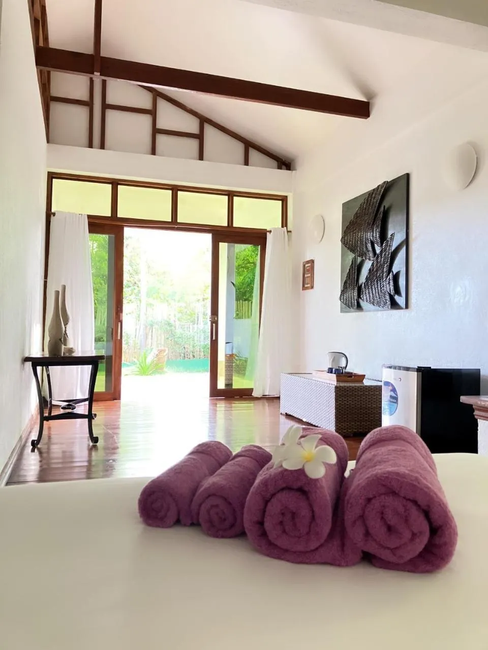 View (from property/room), Bed in Villa Formosa Panglao