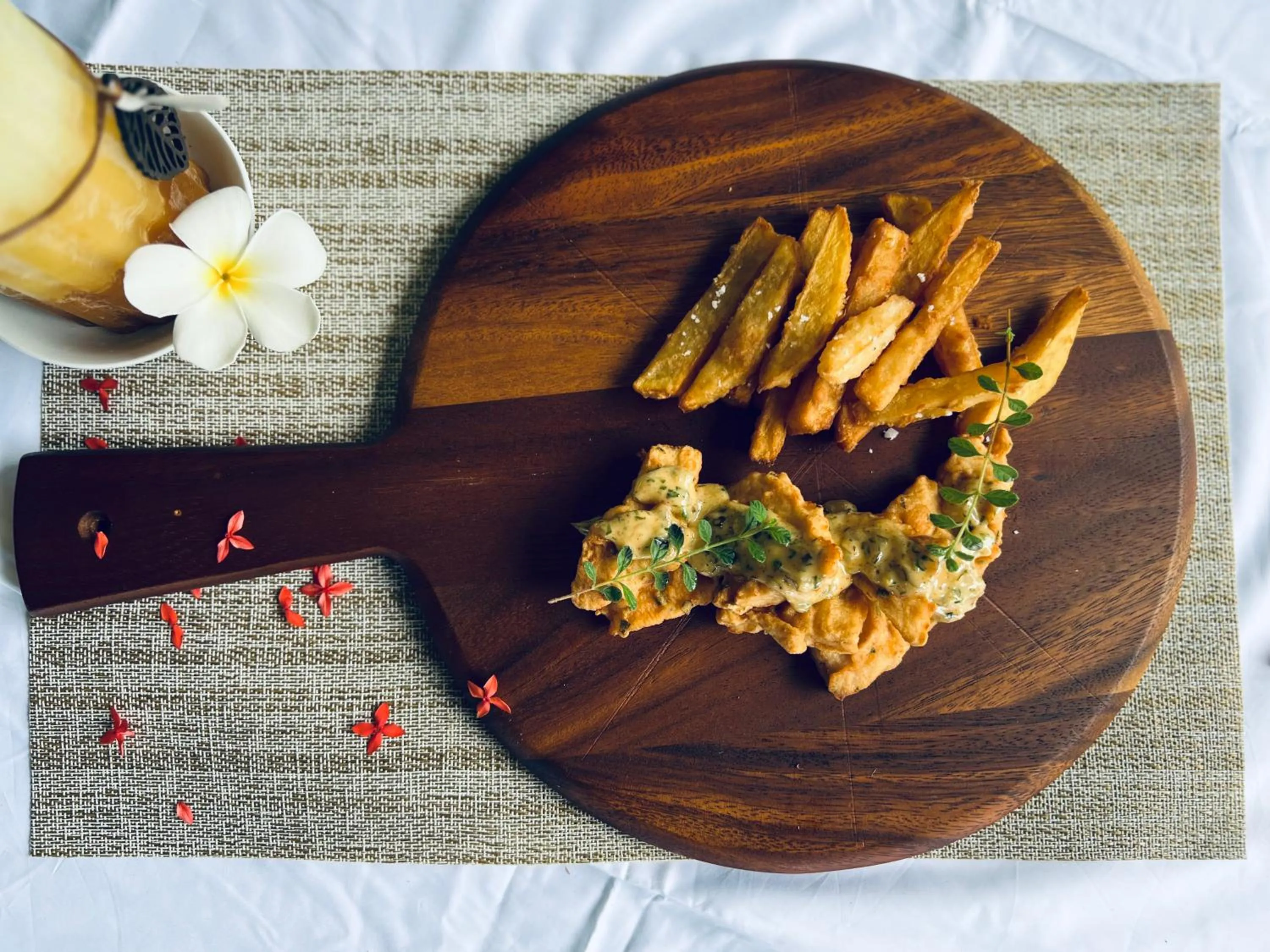 Food in Infinity Diving Resort and Residences