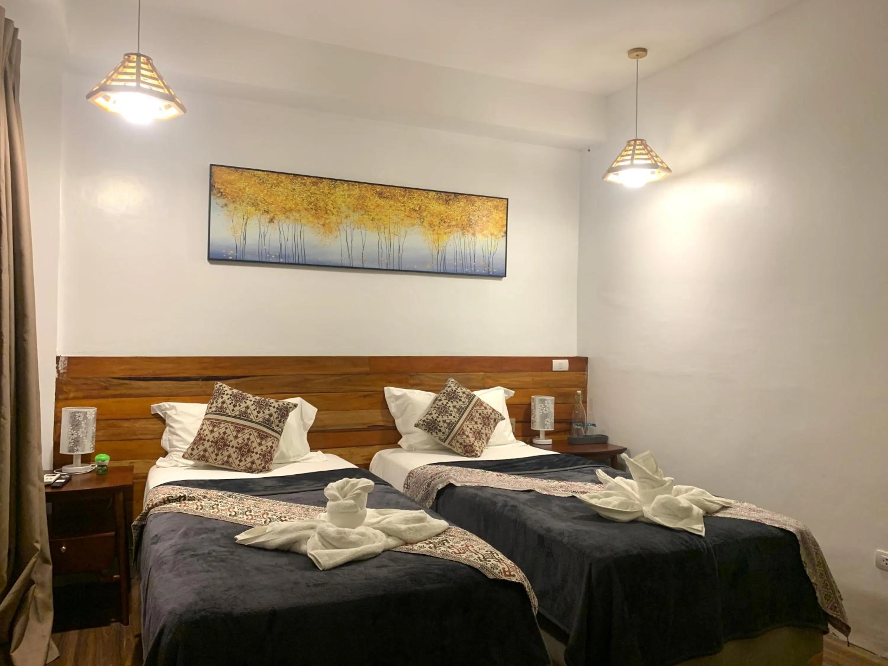 Bed in Infinity Diving Resort and Residences