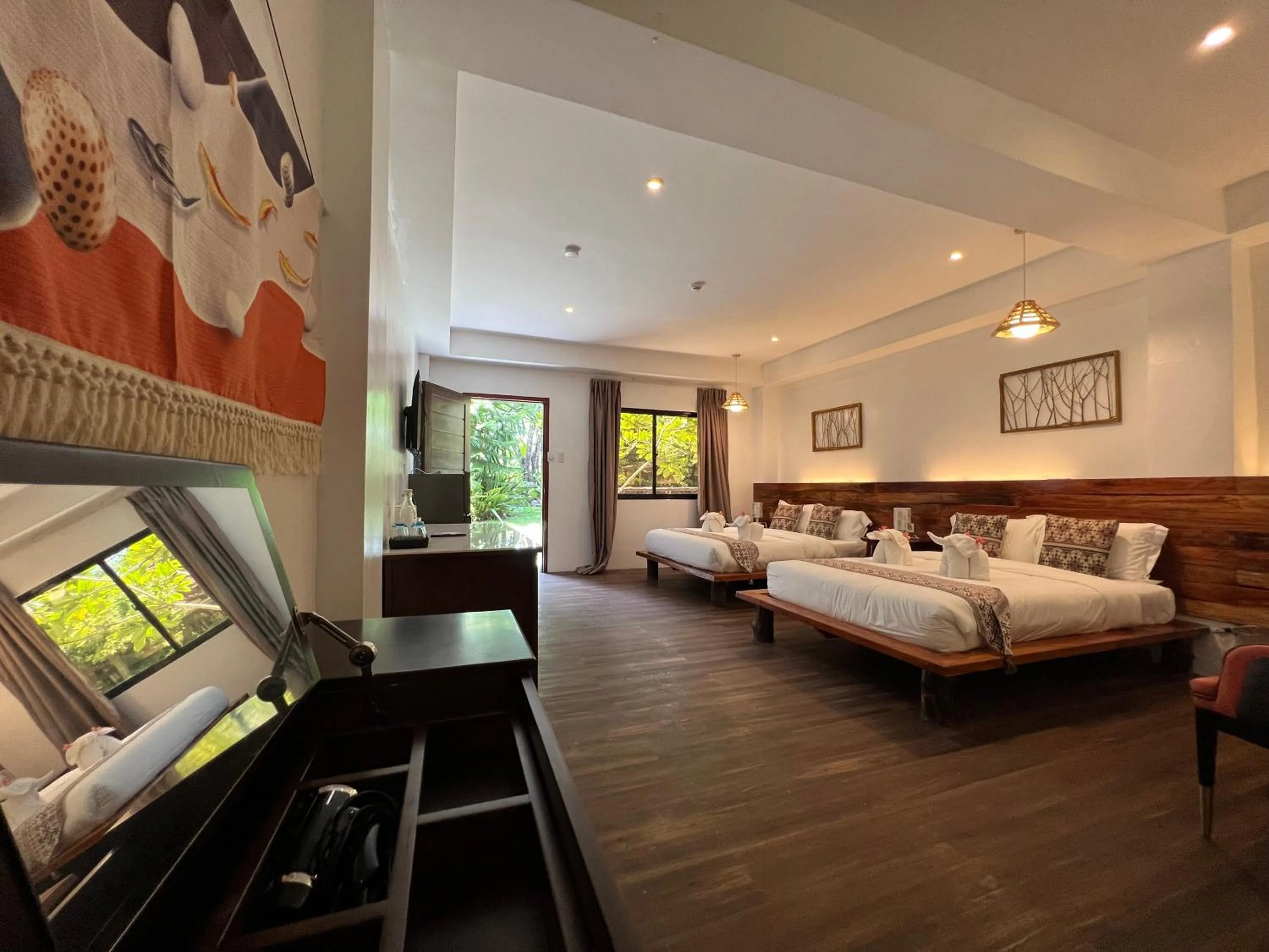 Bed in Infinity Diving Resort and Residences