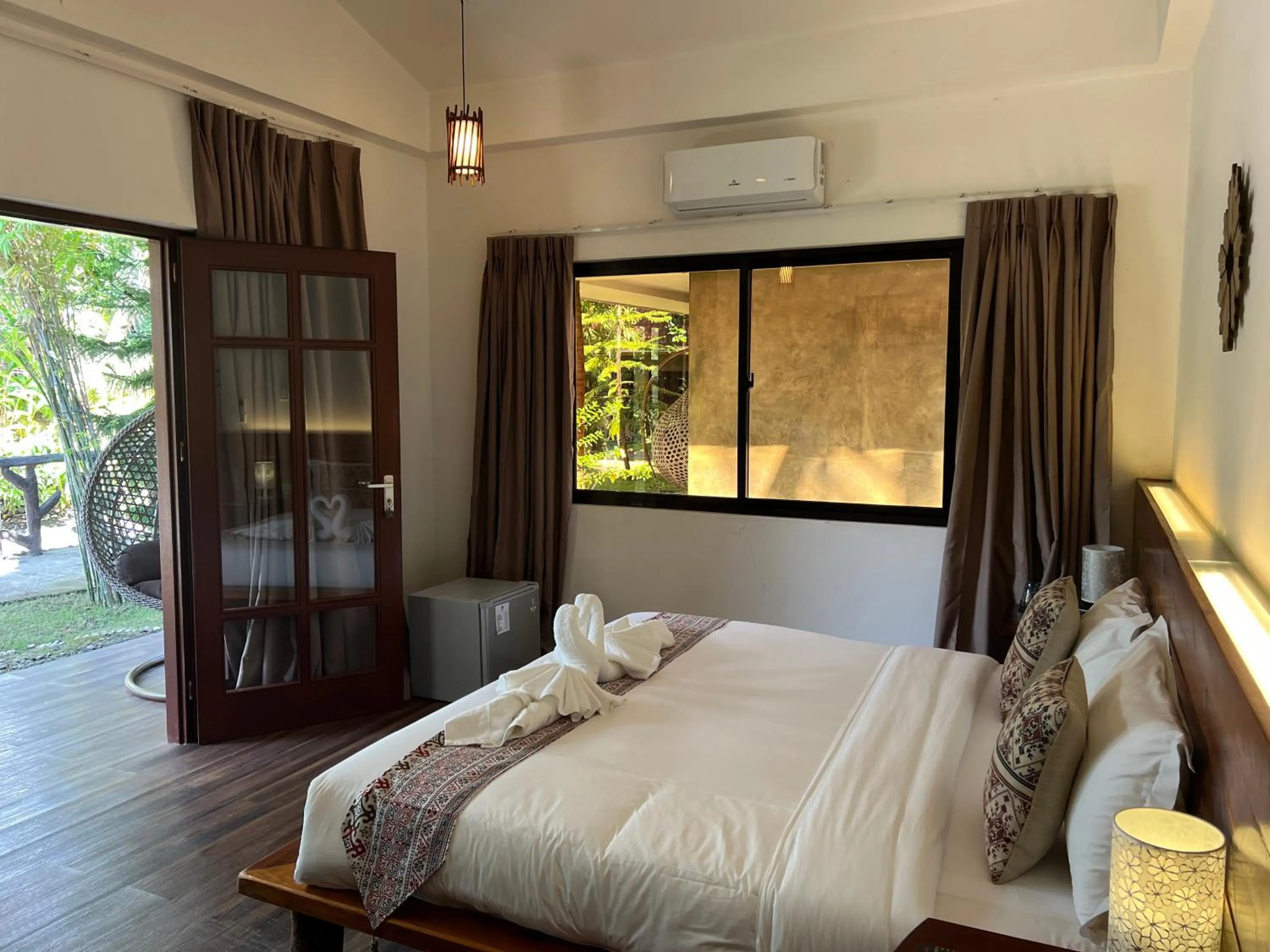 Bed in Infinity Diving Resort and Residences