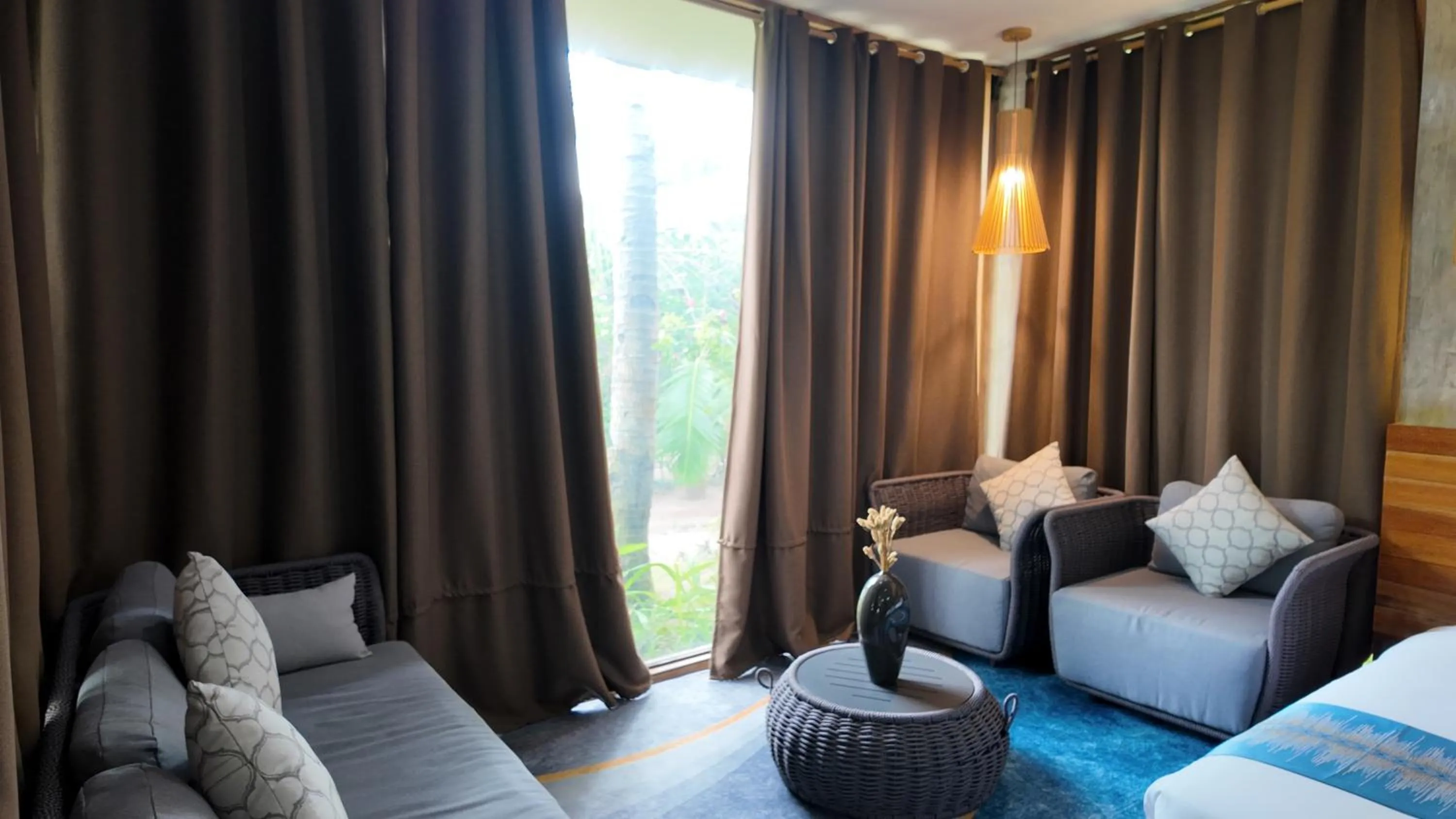 Bed in Infinity Diving Resort and Residences