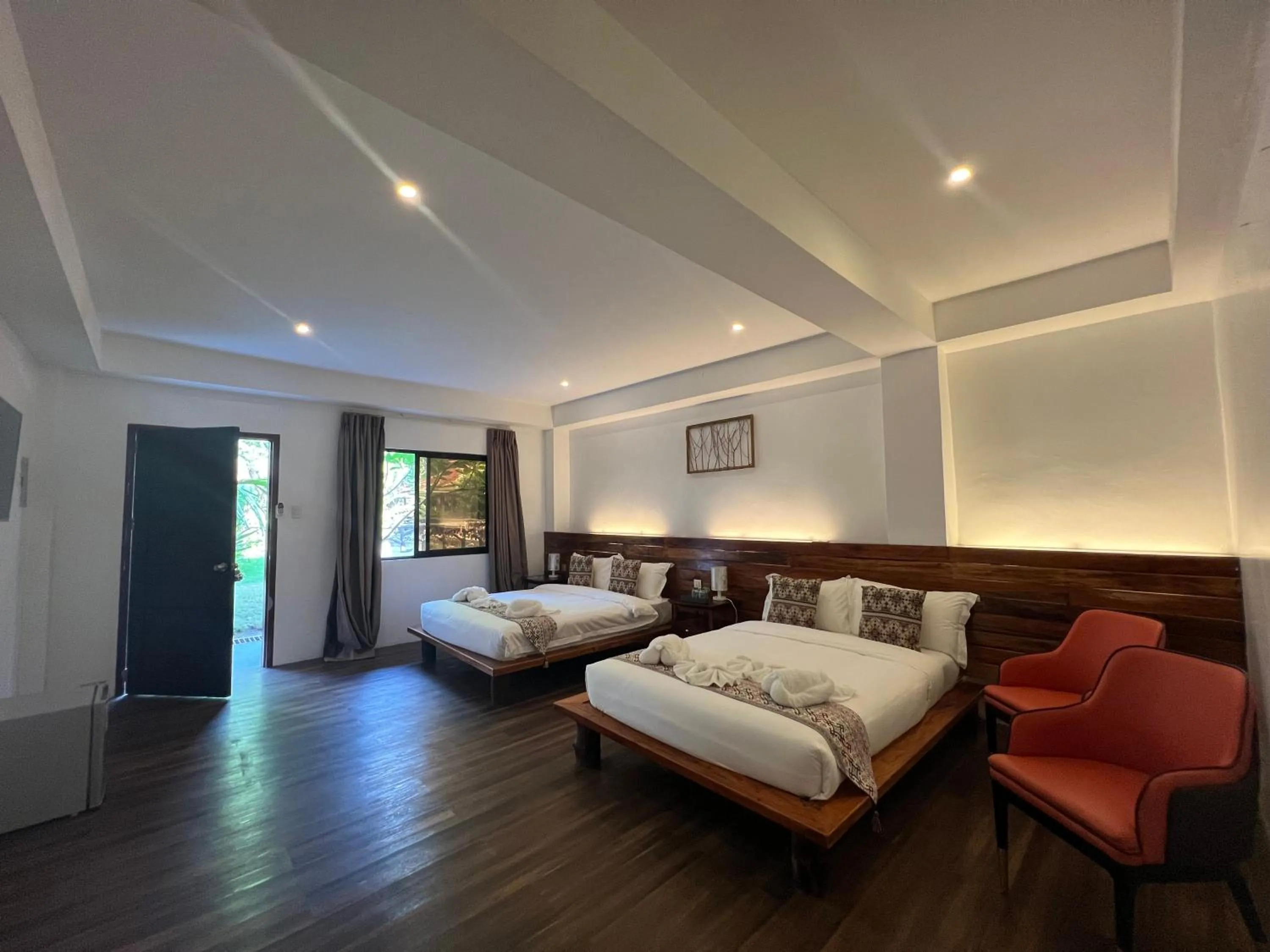 Bed in Infinity Diving Resort and Residences