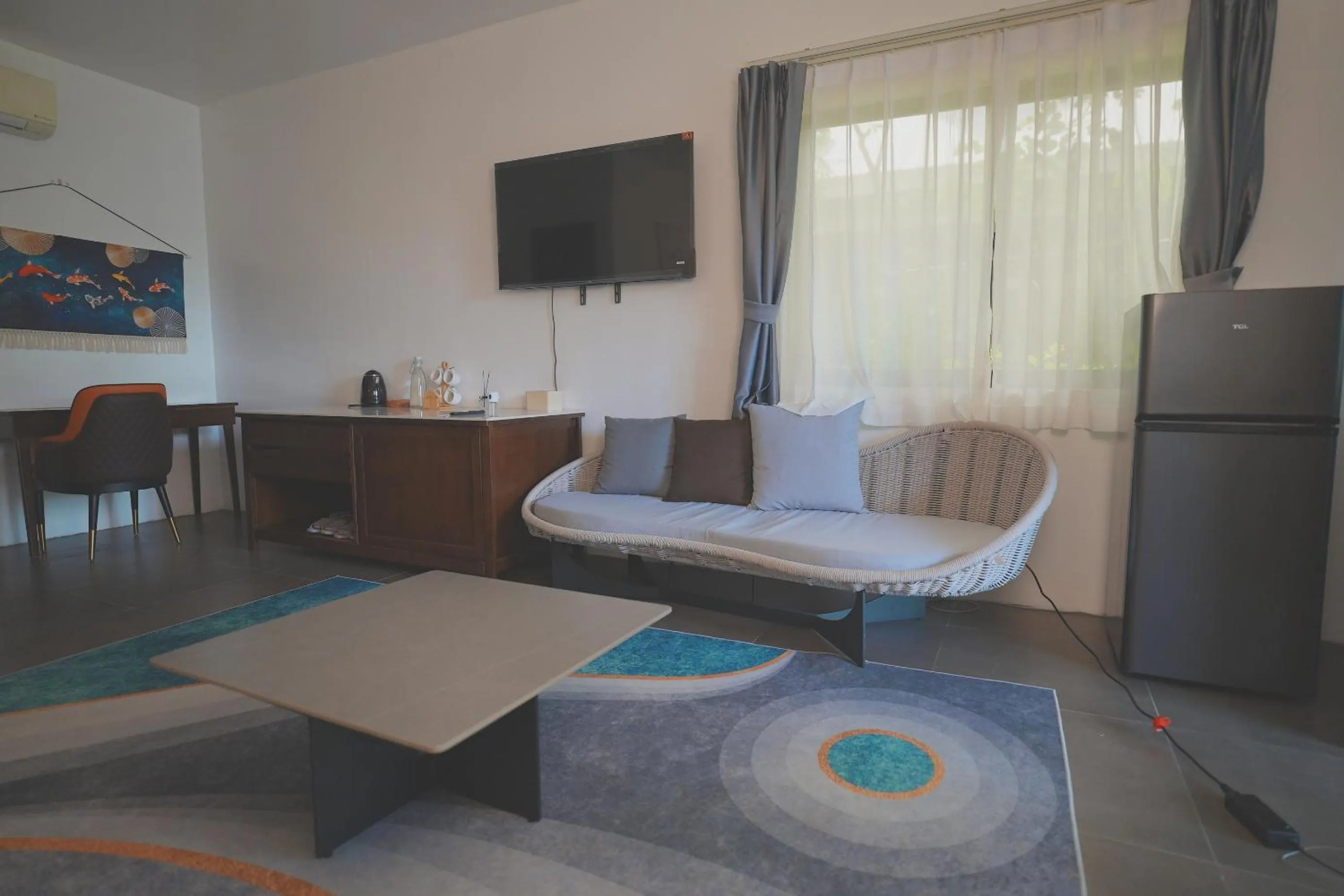 Living room in Infinity Diving Resort and Residences