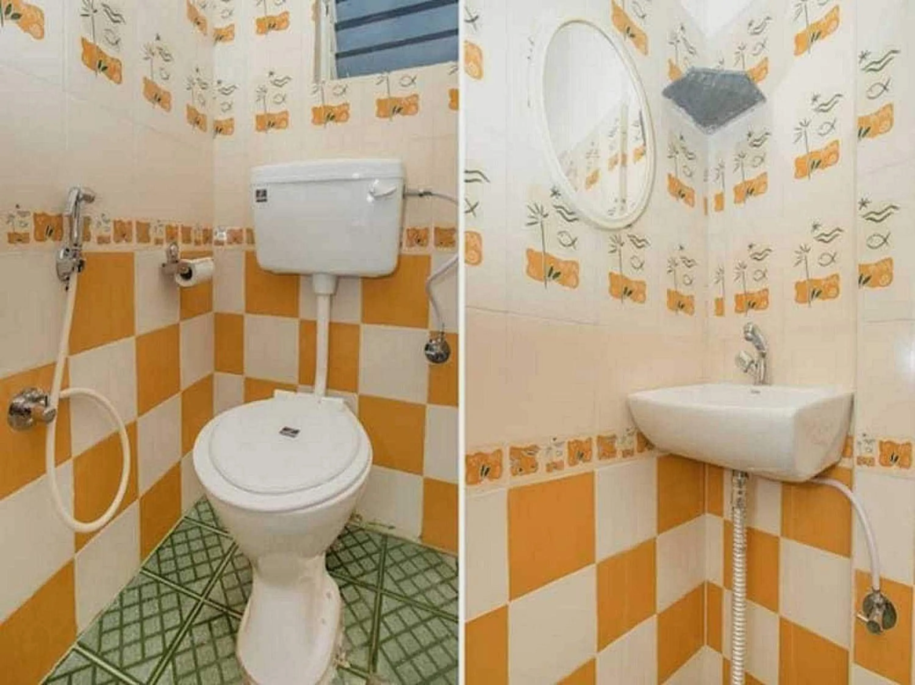 Bathroom in SPOT ON Happy Stay Near Sri Amruth Chithra Mandira