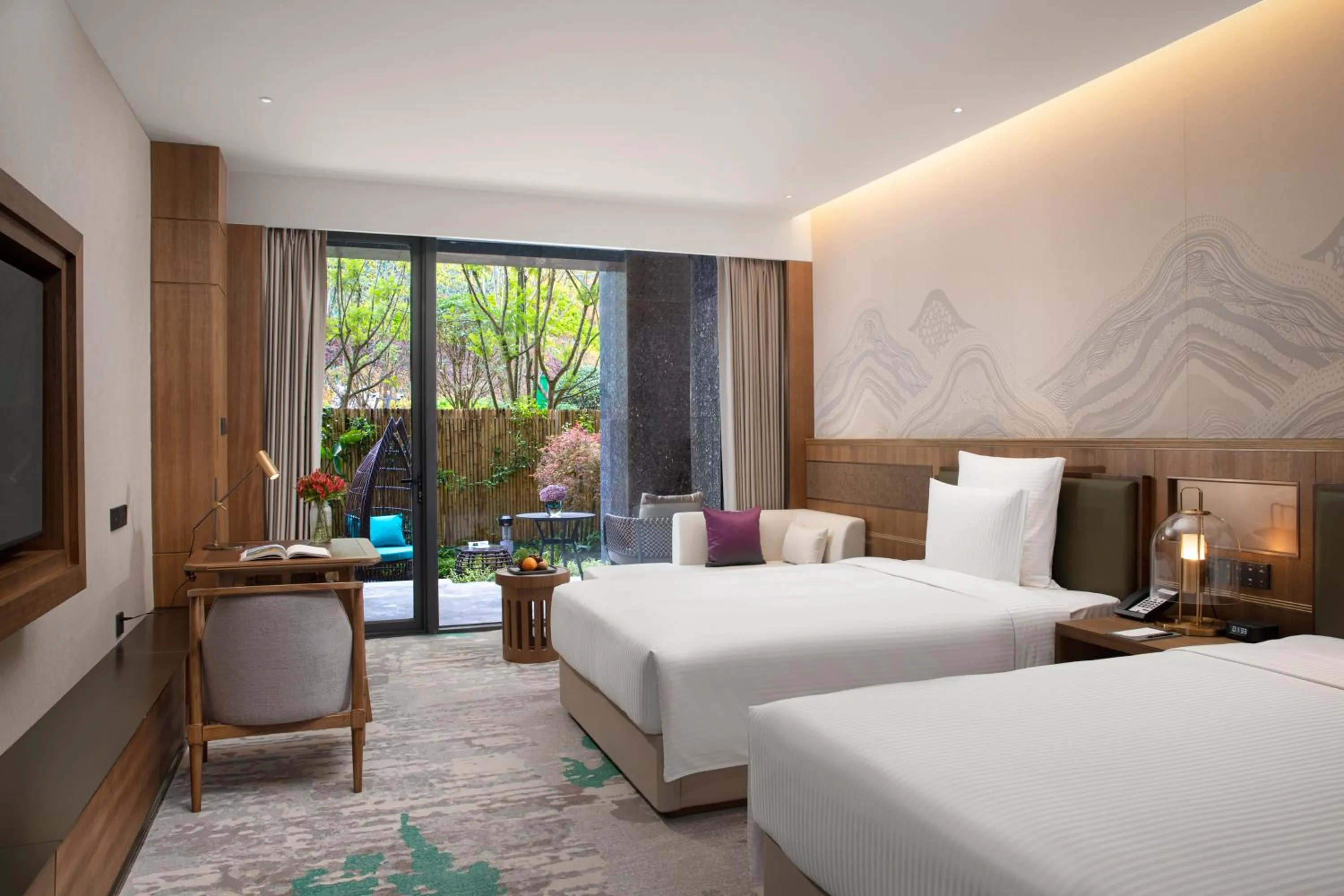 Bedroom, Bed in Pullman Yuxi