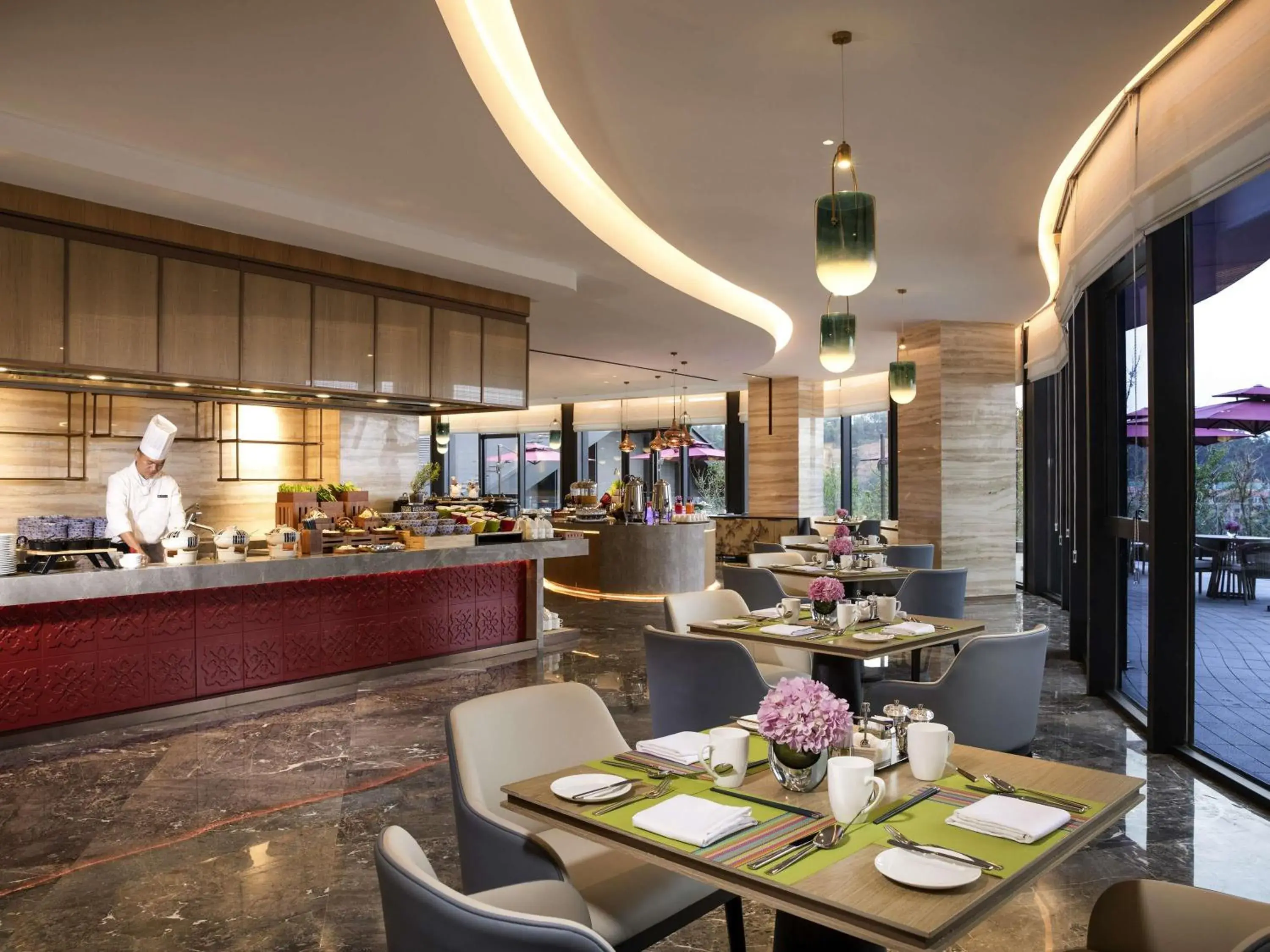 Restaurant/places to eat in Pullman Yuxi Restaurant/places to eat in Pullman Yuxi