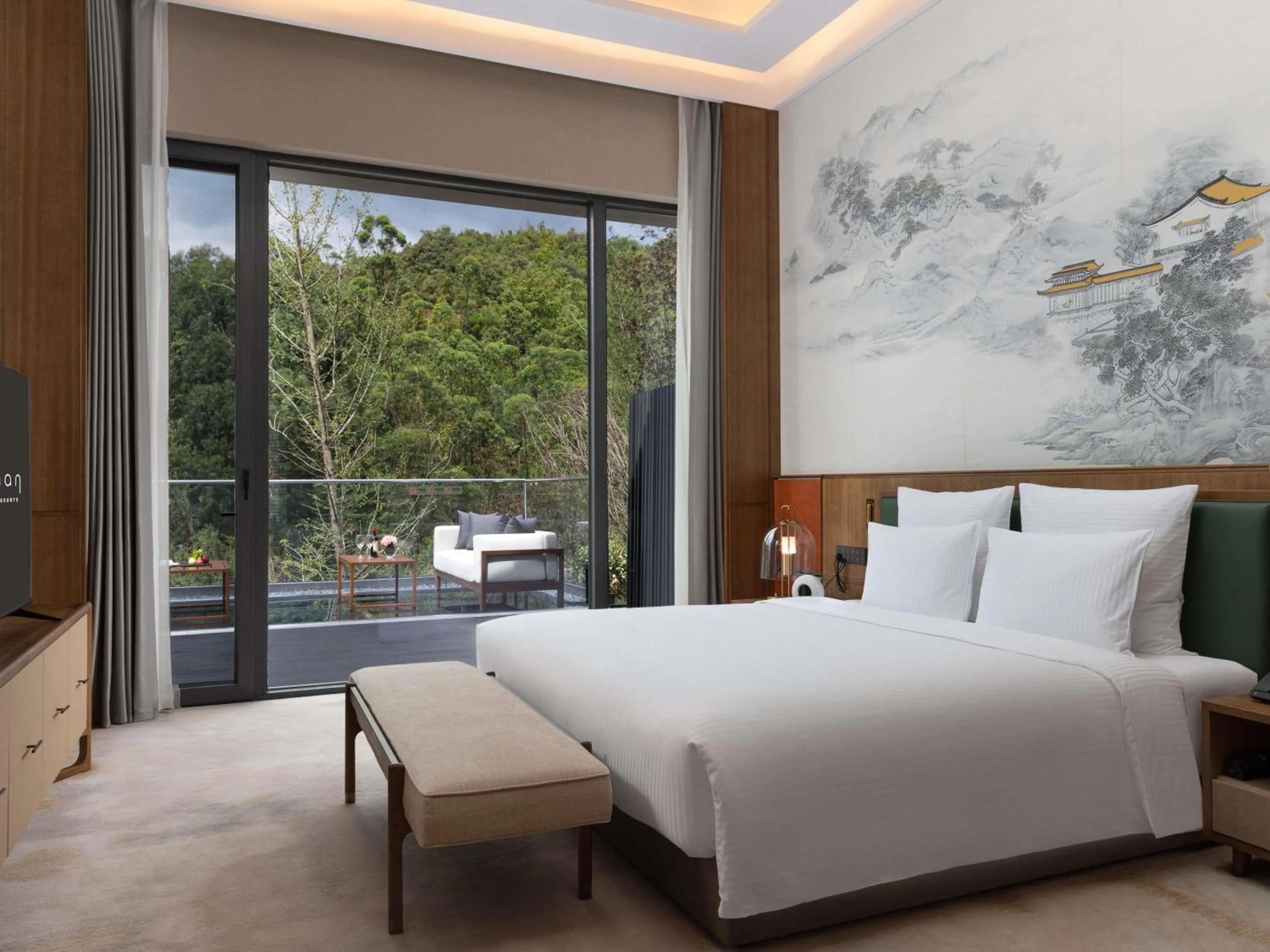 Bedroom, Bed in Pullman Yuxi