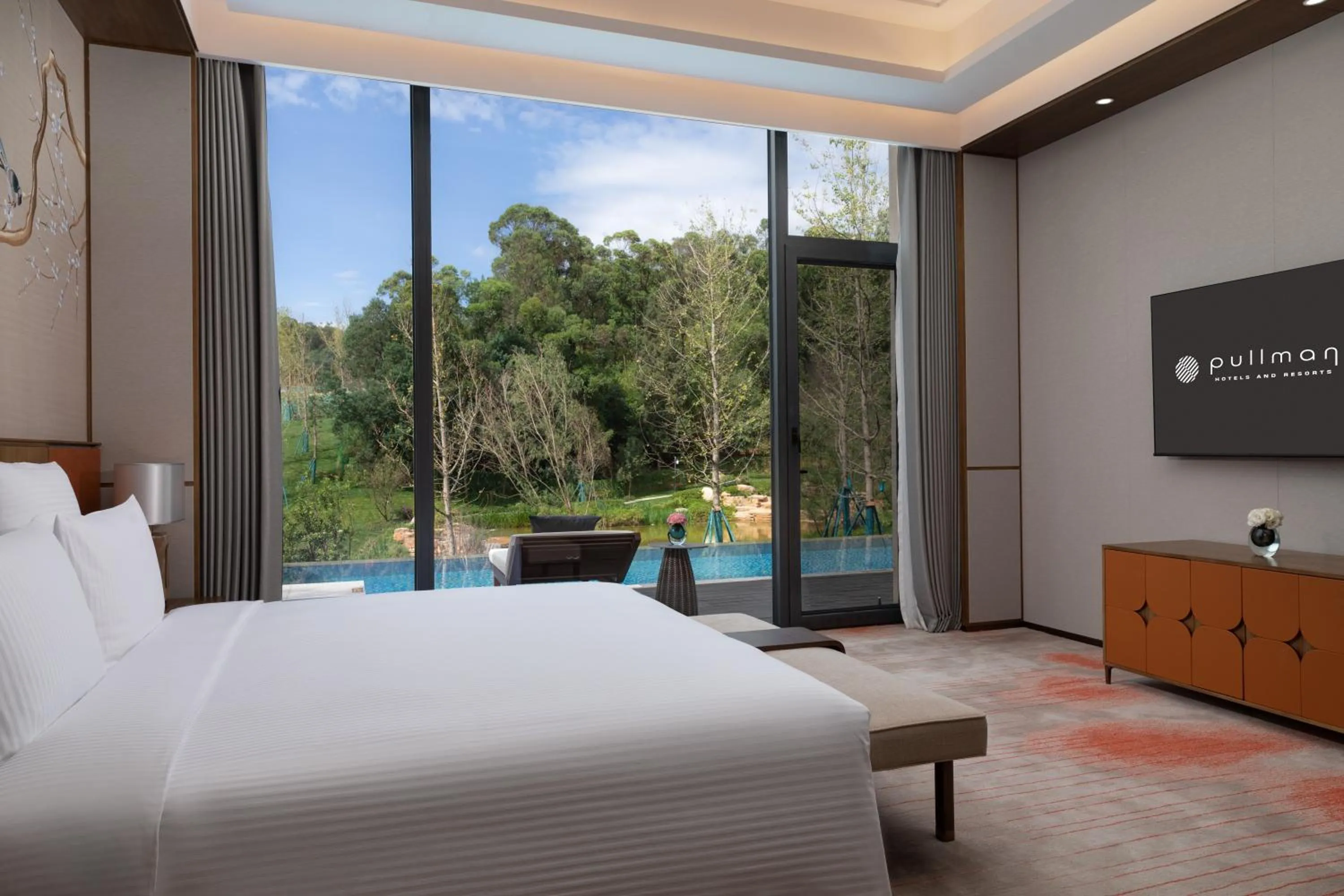 Bedroom, Bed in Pullman Yuxi