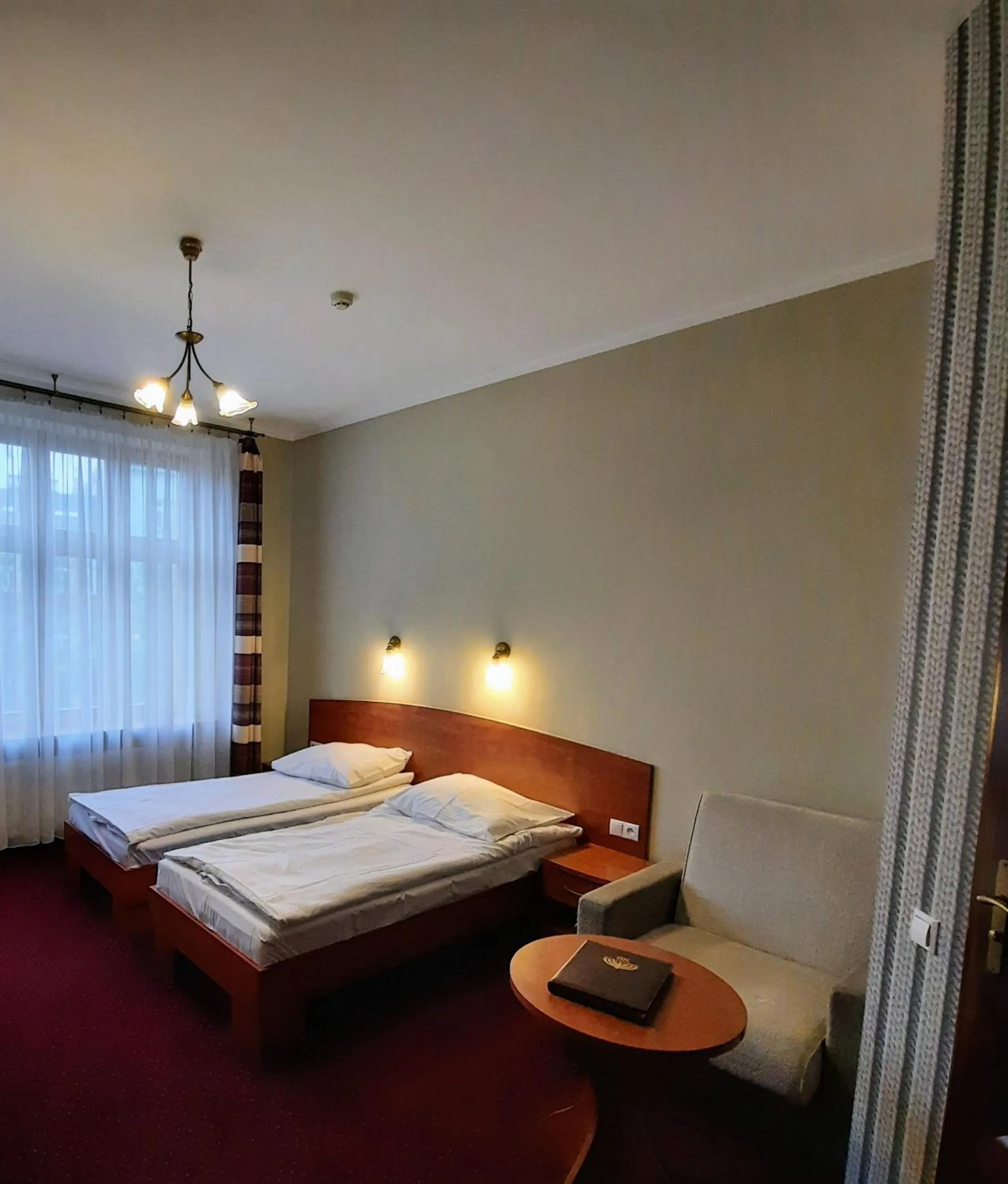 Bed in Hotel Kazimierz II