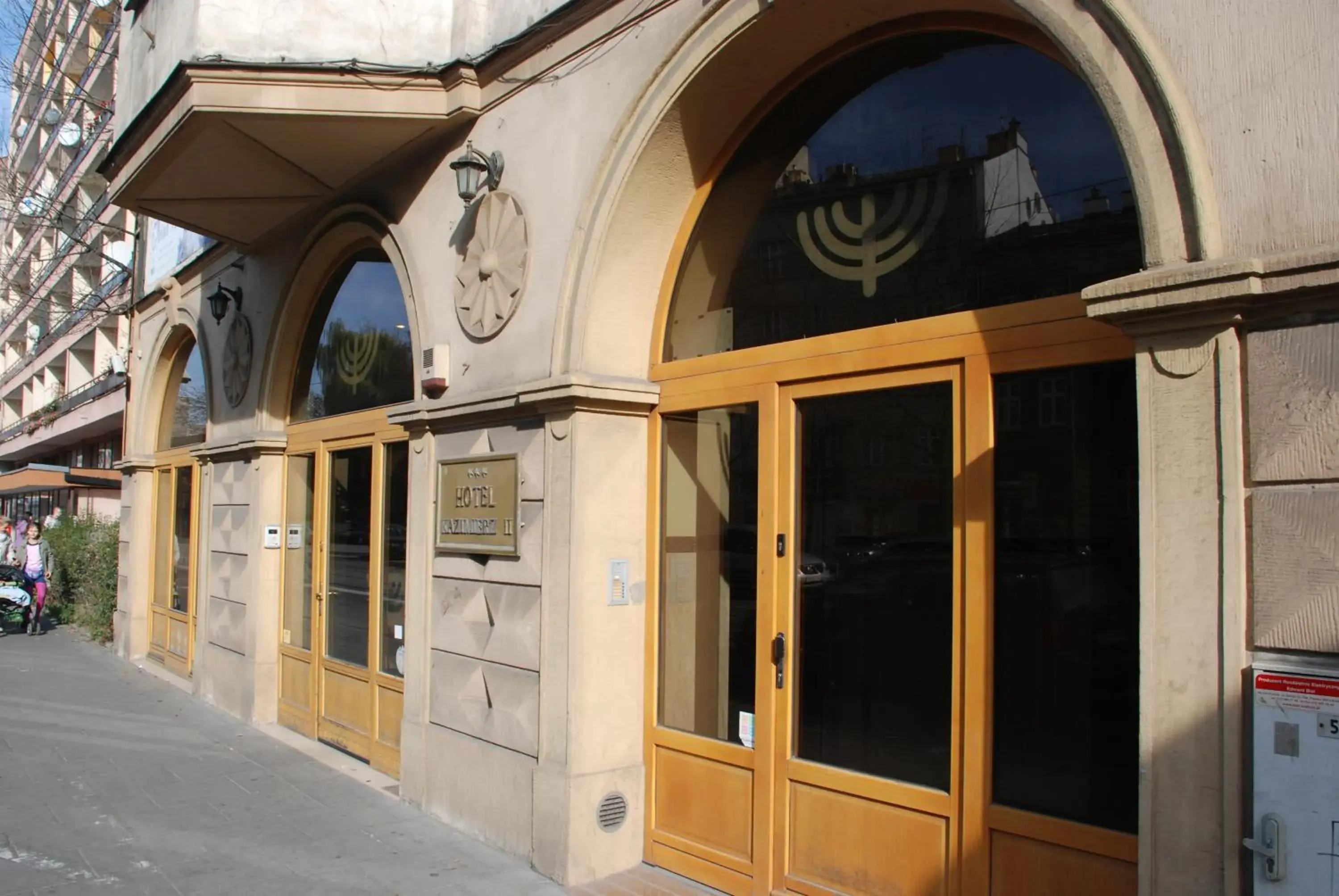Facade/entrance in Hotel Kazimierz II