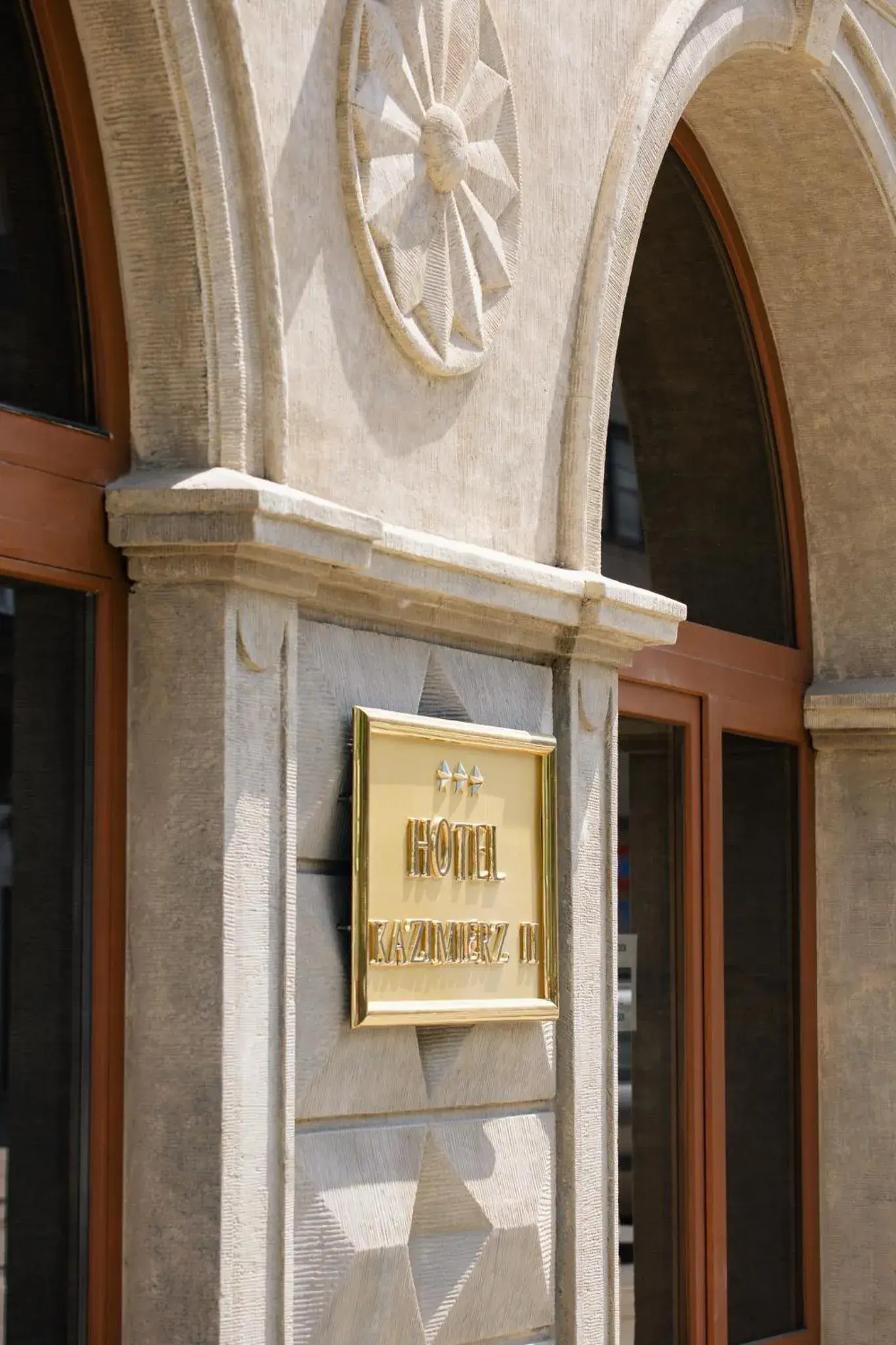 Property building in Hotel Kazimierz II Property building in Hotel Kazimierz II