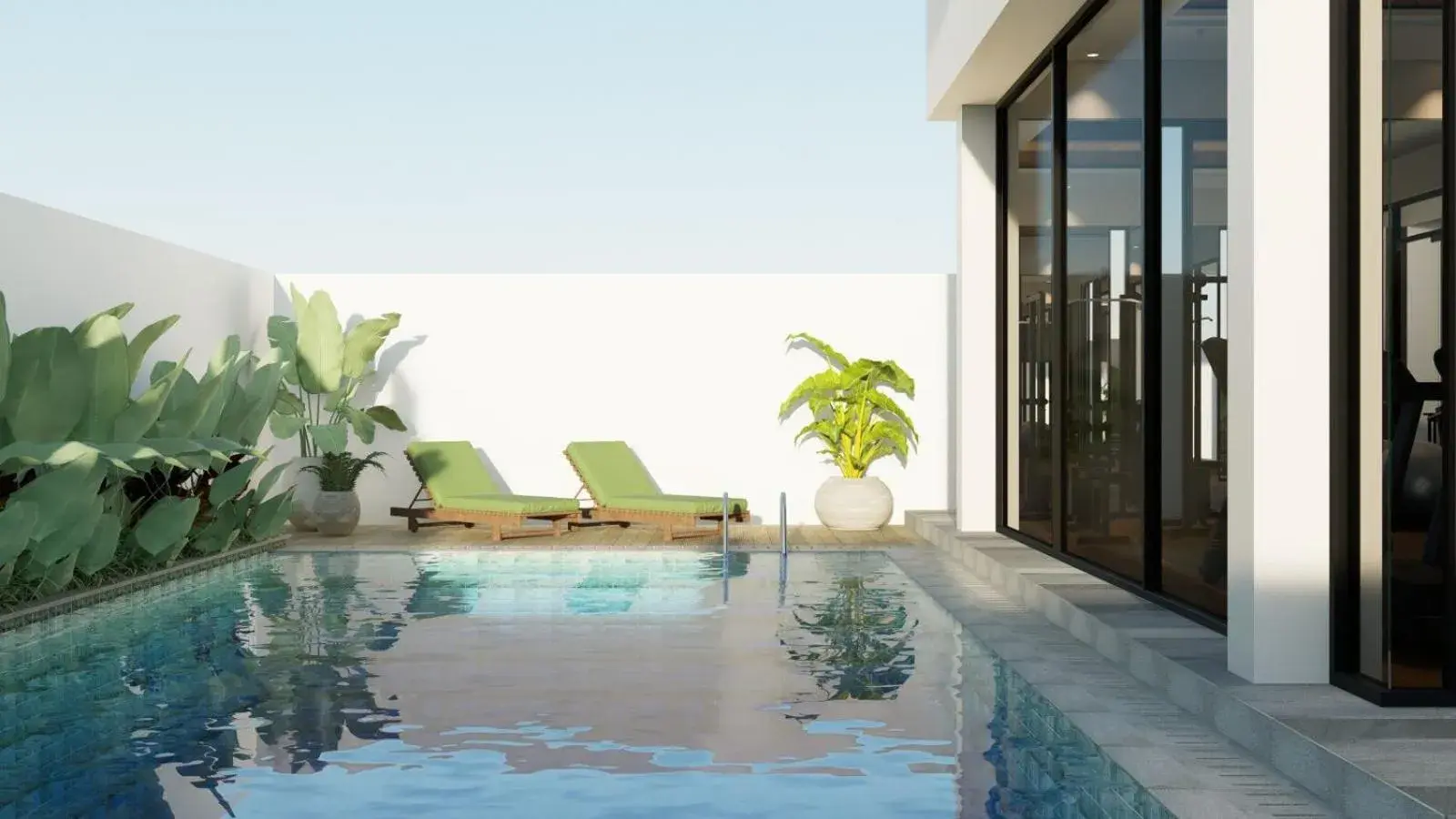 Pool view in Seda Abreeza - Newly Renovated Pool view in Seda Abreeza - Newly Renovated