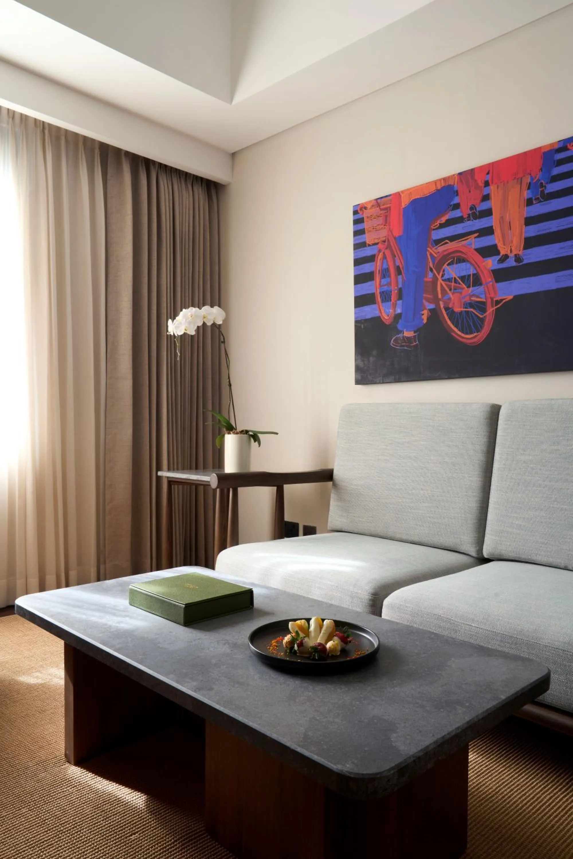 Living room in Seda Abreeza - Newly Renovated