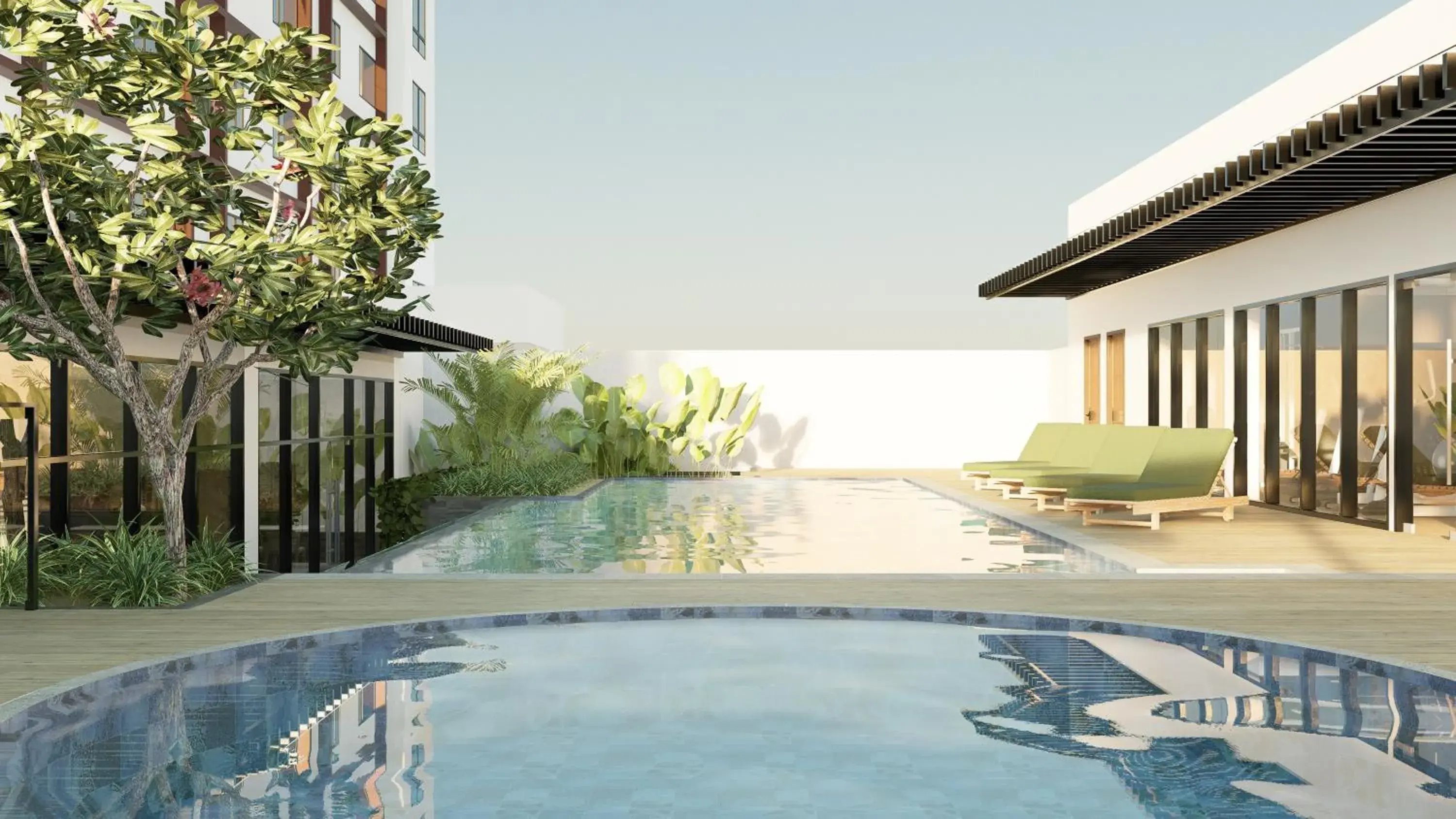 Pool view in Seda Centrio Newly Renovated Pool view in Seda Centrio Newly Renovated