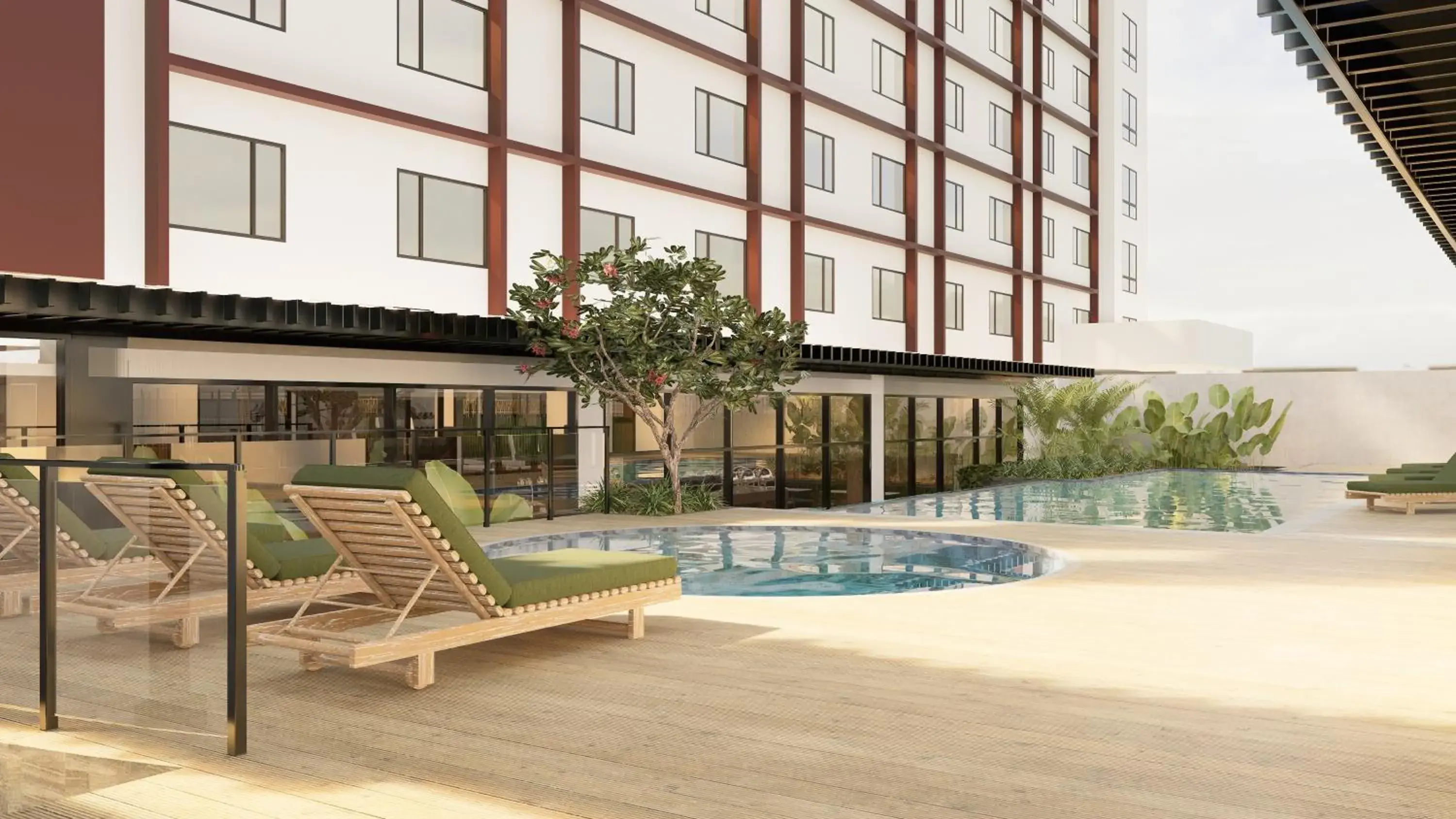 Pool view in Seda Centrio Newly Renovated Pool view in Seda Centrio Newly Renovated