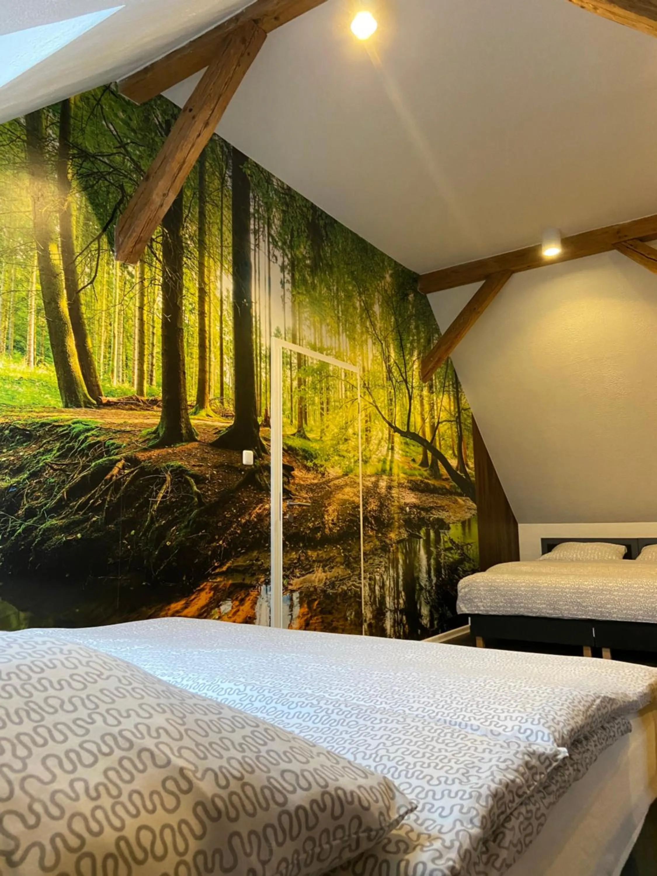 Bed in Zur Sonne "Gasthaus-Bar-Events"