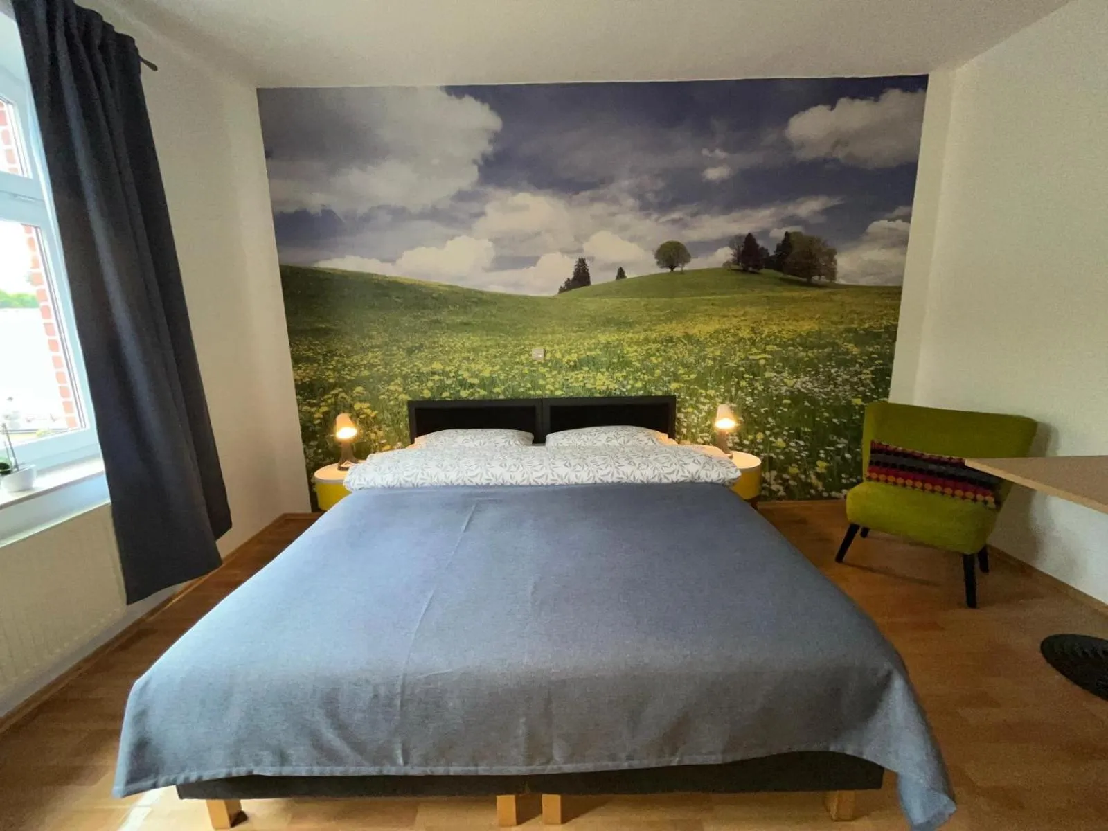 Bed in Zur Sonne "Gasthaus-Bar-Events"