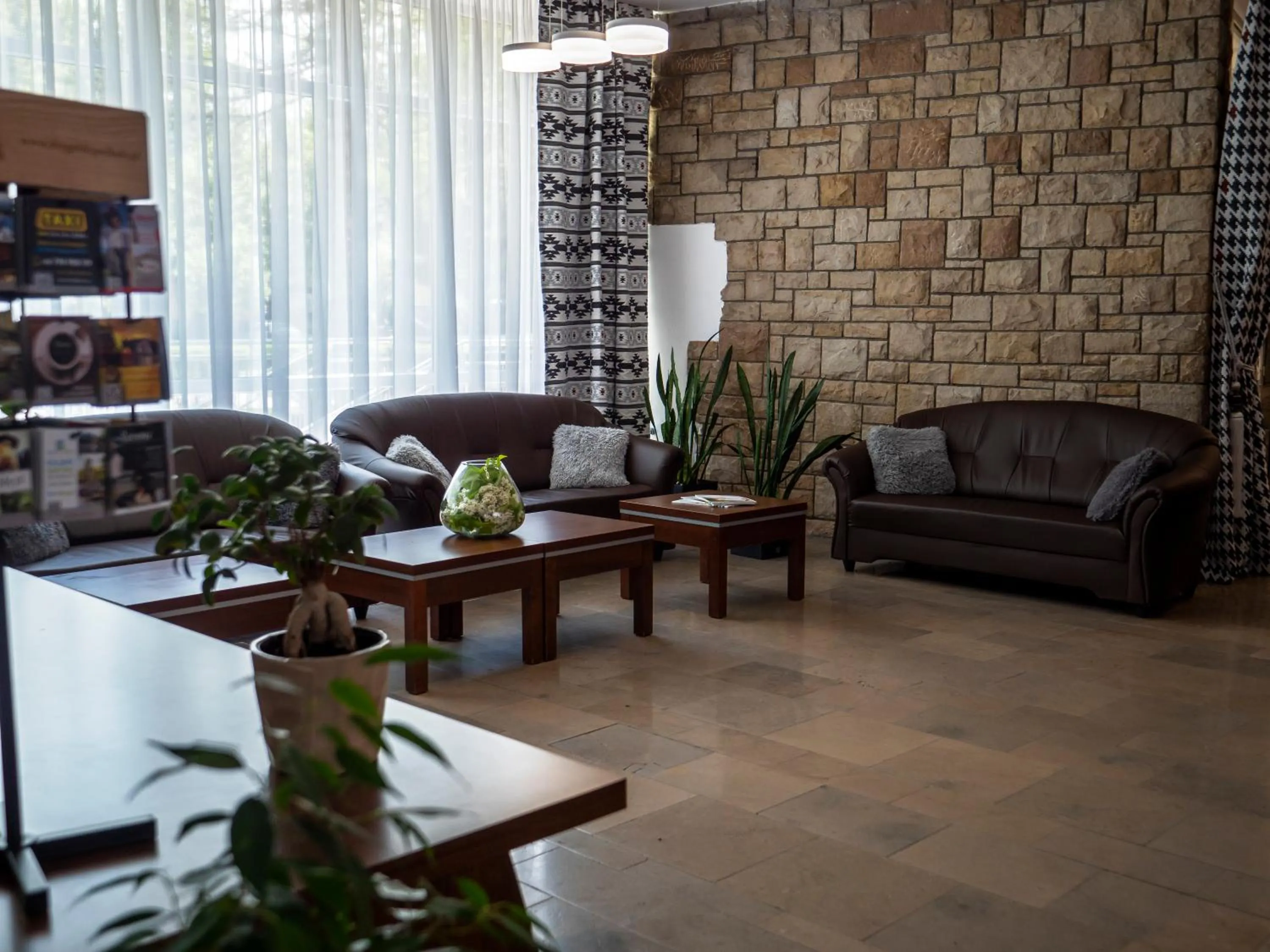 Lobby or reception in Kolejarz Natura Tour