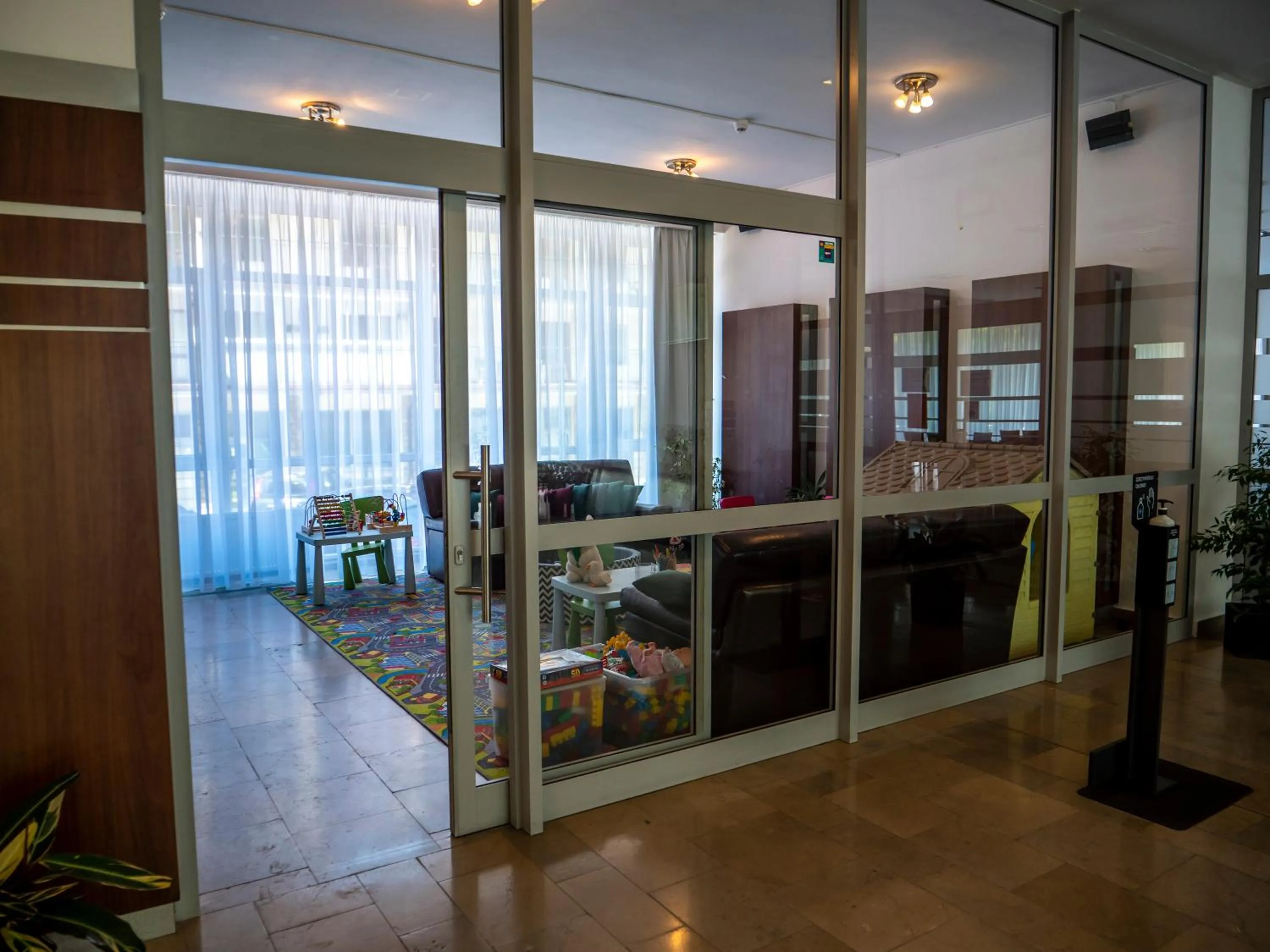 Children play ground in Kolejarz Natura Tour