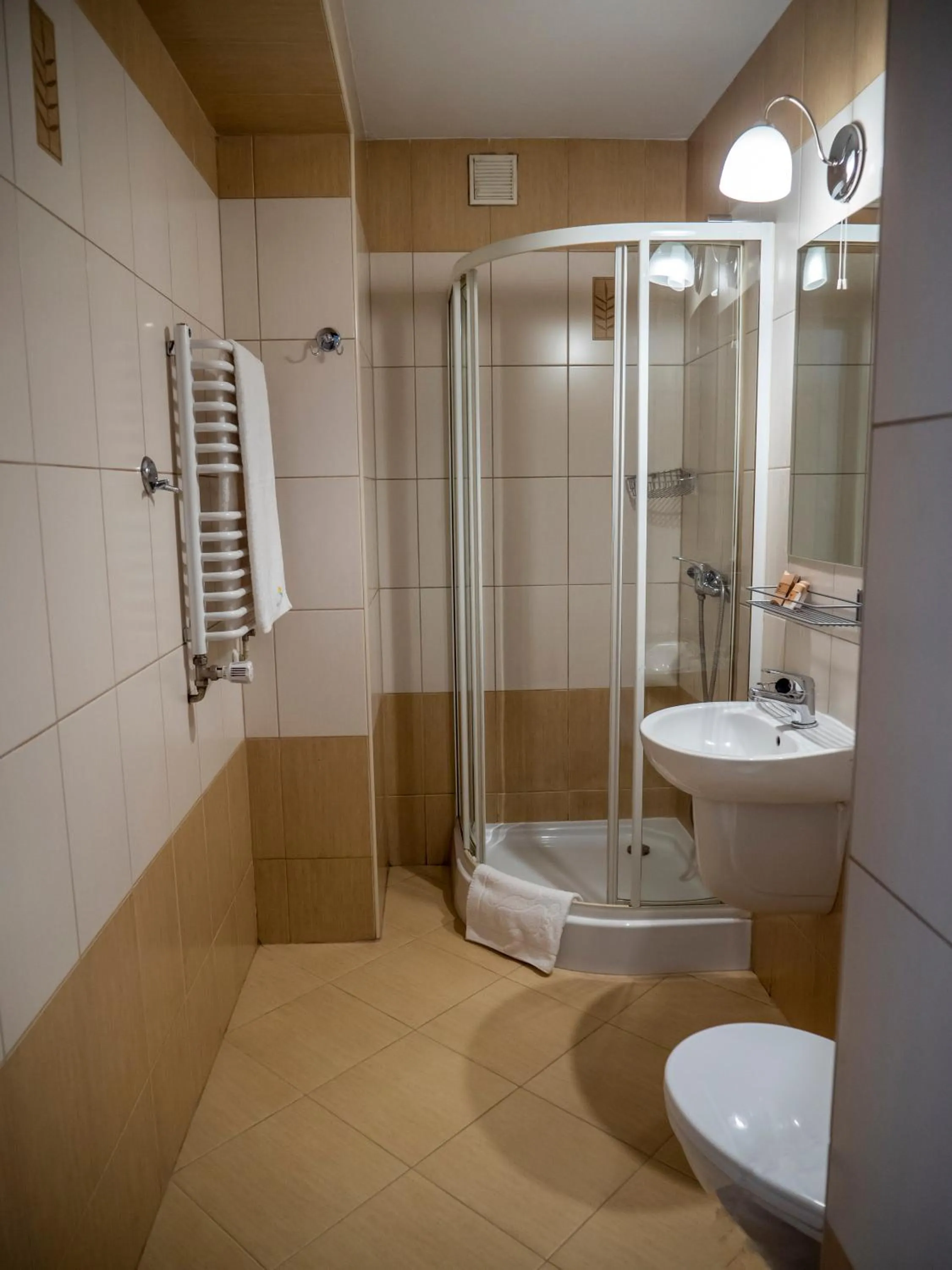 Bathroom in Kolejarz Natura Tour