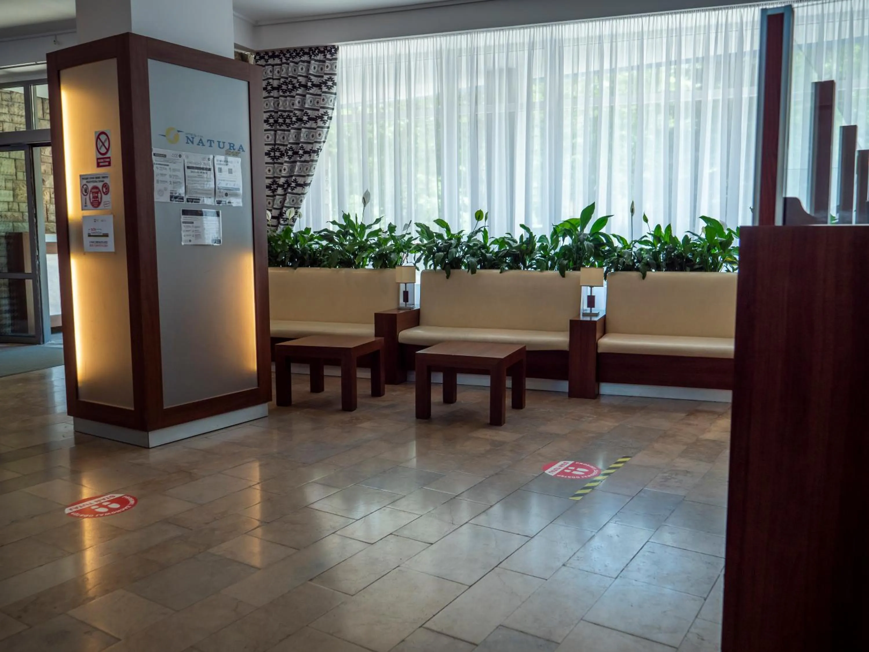 Lobby or reception in Kolejarz Natura Tour