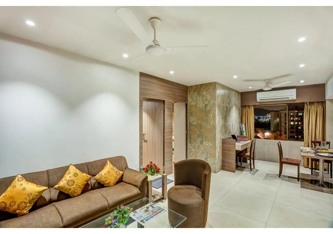 Living room in Ashok Deluxe Apartments, Marol Andheri East