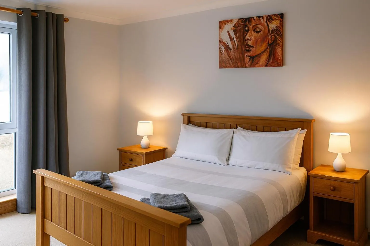 Bed in 3 Bed Bungalow - Sleeps 6 - Pet Friendly - Parking