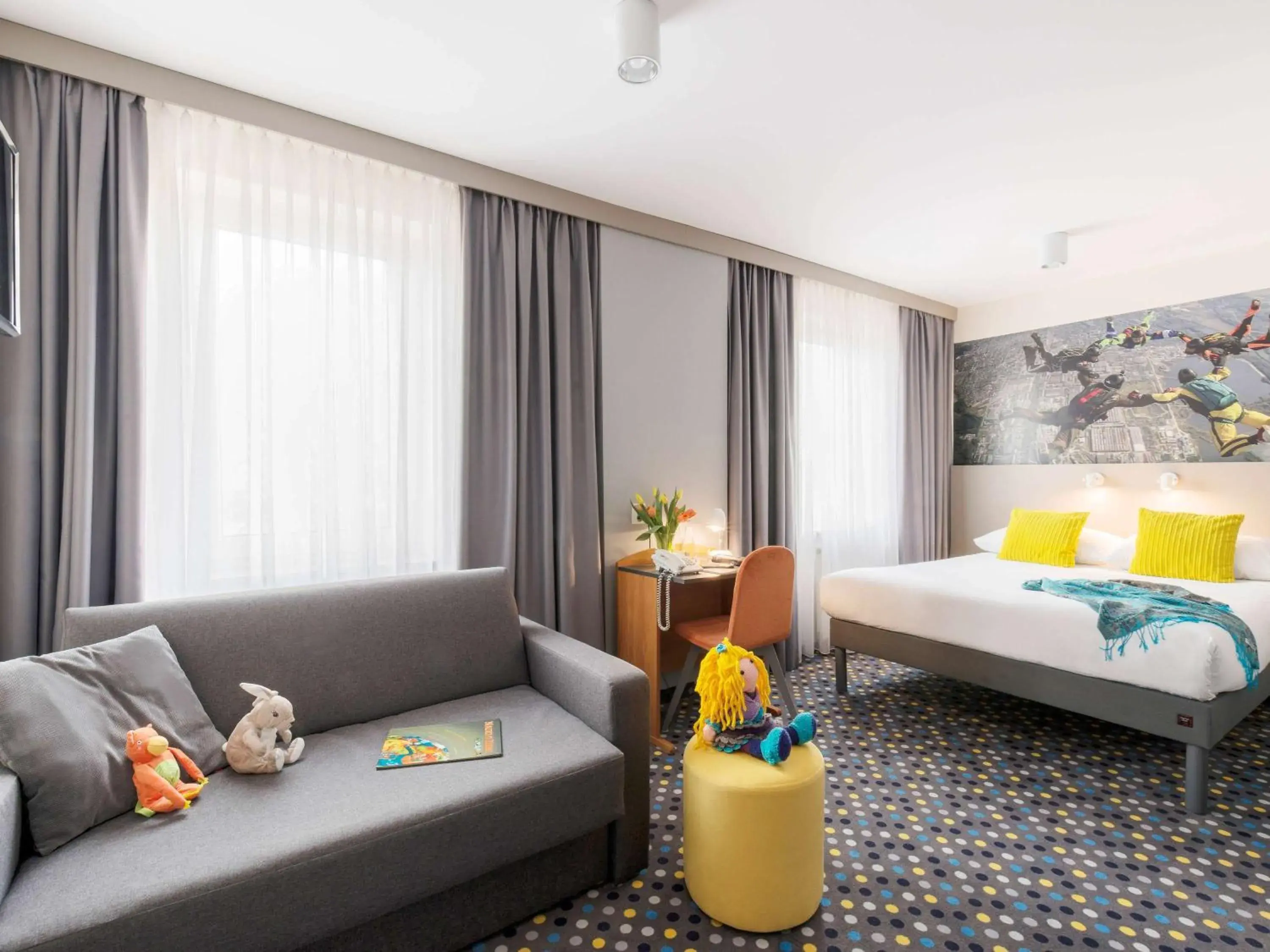 Photo of the whole room, Bed in ibis Styles Warszawa West Photo of the whole room, Bed in ibis Styles Warszawa West