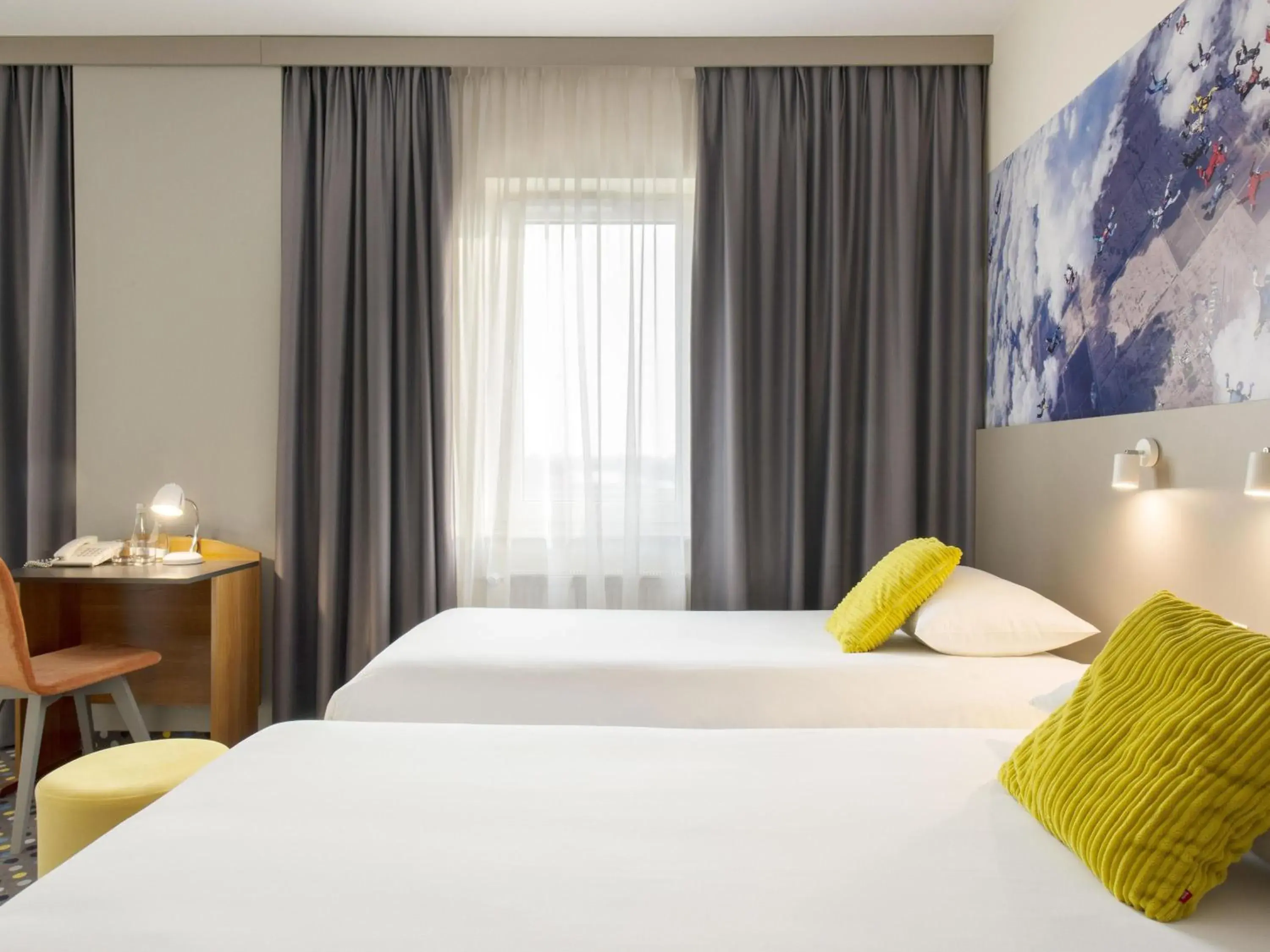 Bedroom, Bed in ibis Styles Warszawa West Bedroom, Bed in ibis Styles Warszawa West