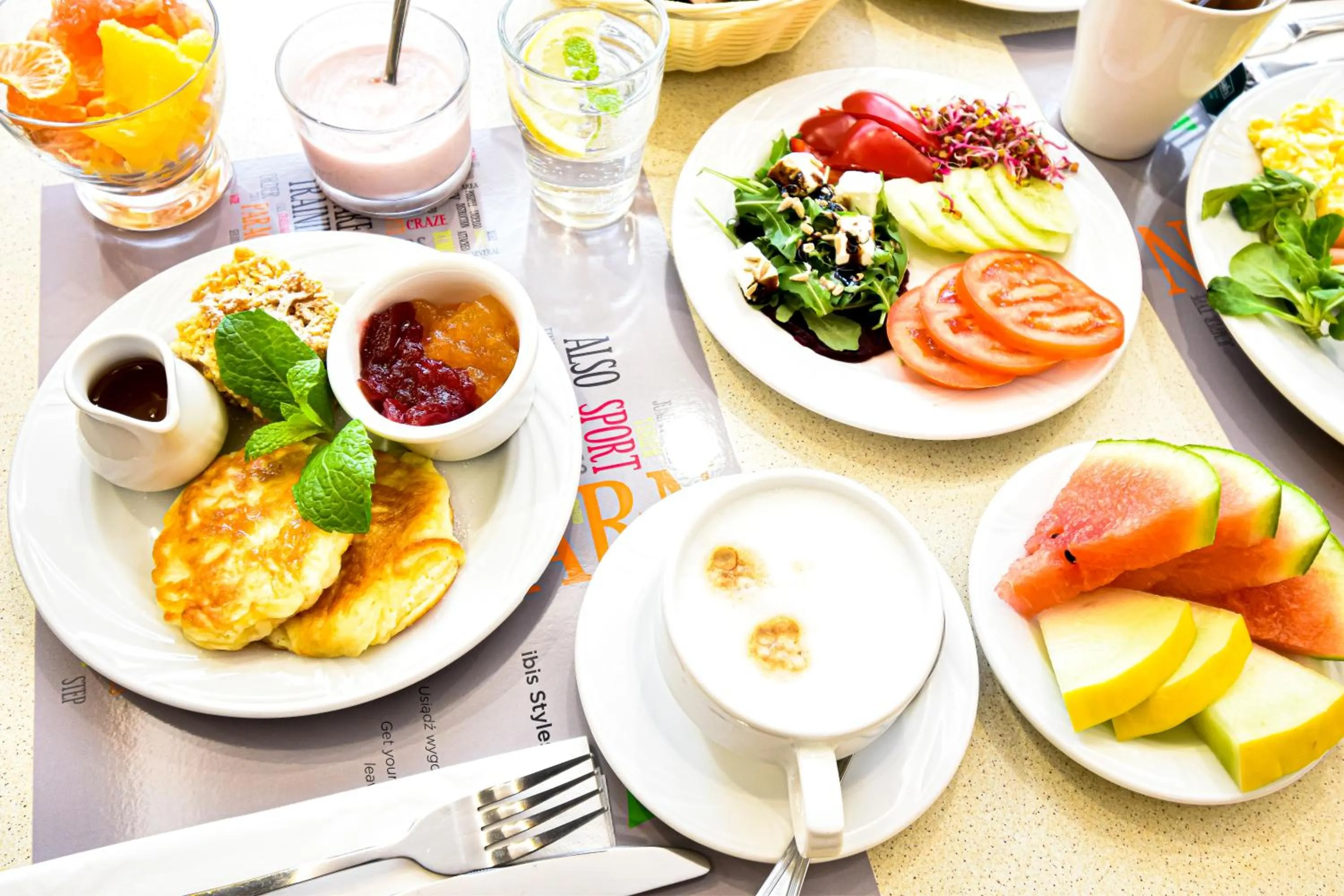 Food and drinks in ibis Styles Warszawa West