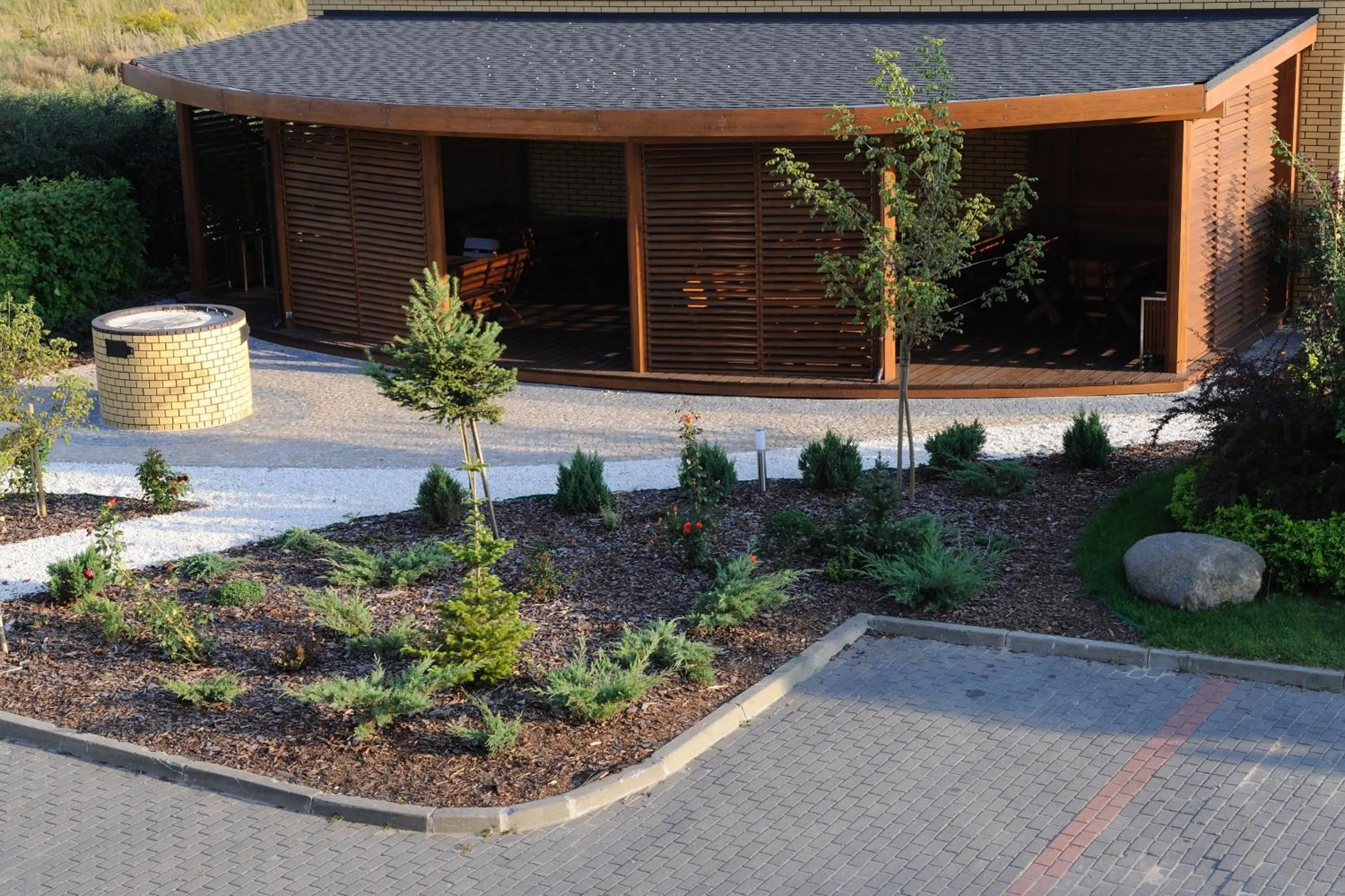 Patio in ibis Styles Warszawa West