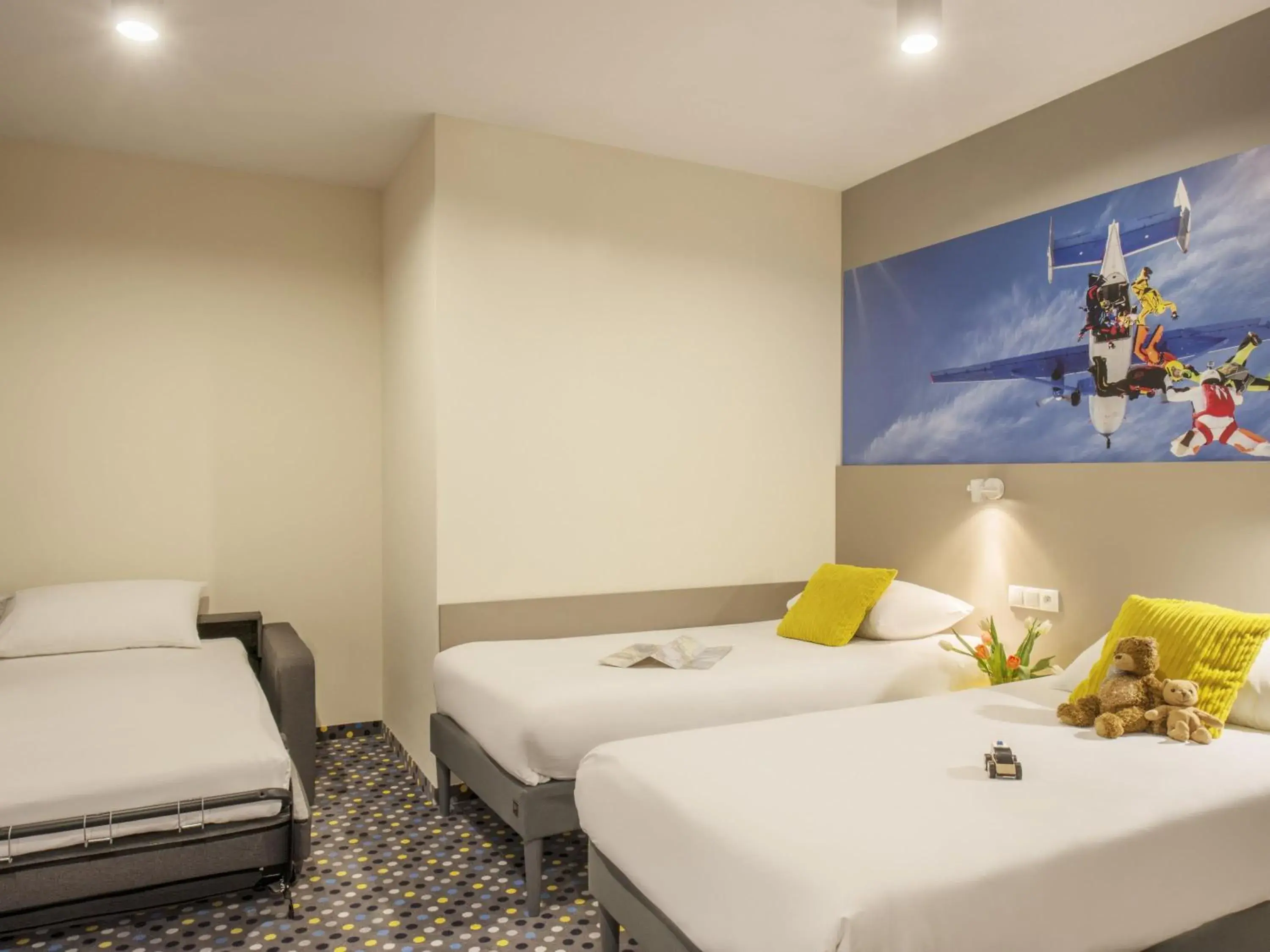 Bed in ibis Styles Warszawa West Bed in ibis Styles Warszawa West