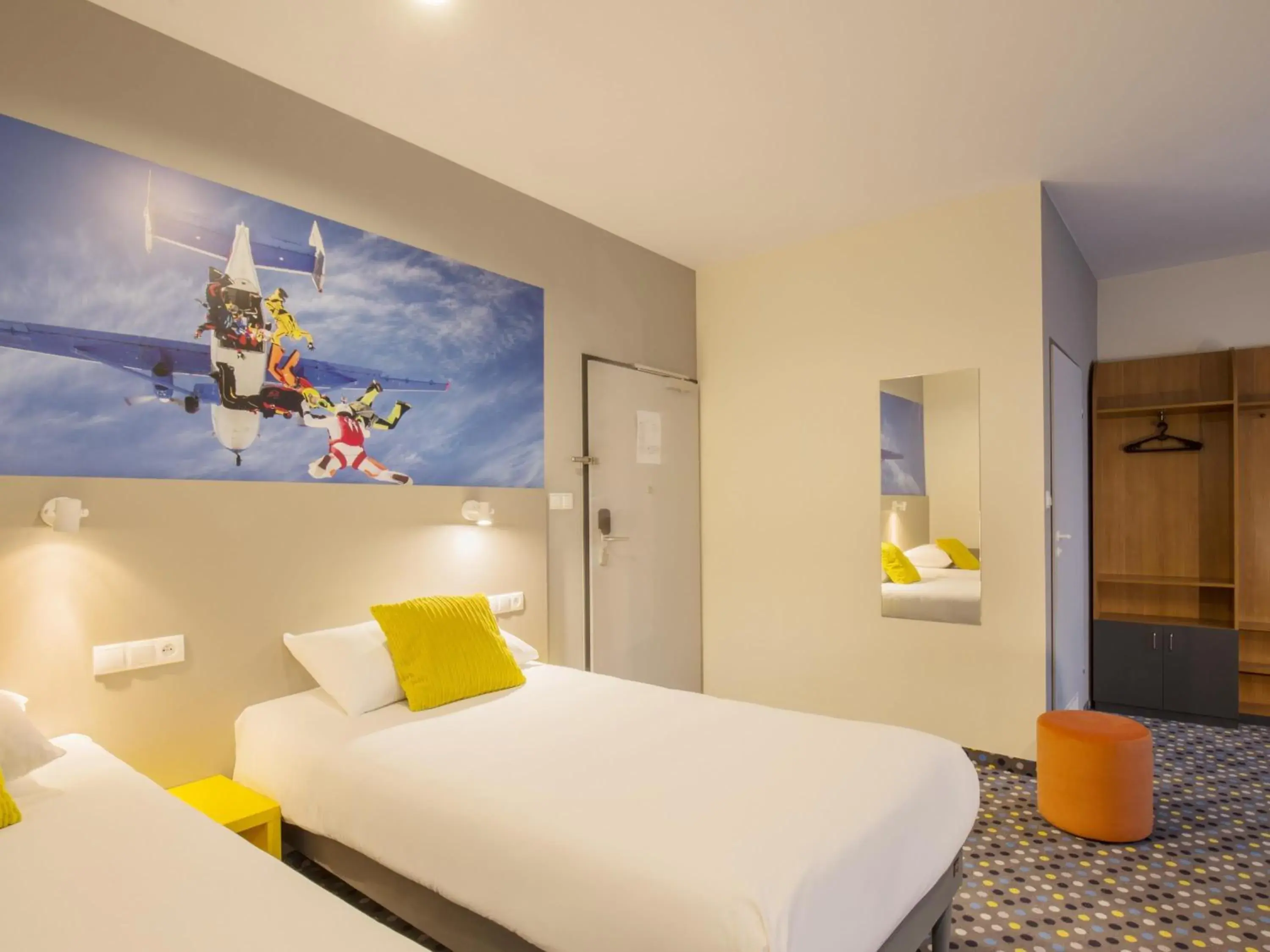 Bedroom, Bed in ibis Styles Warszawa West Bedroom, Bed in ibis Styles Warszawa West