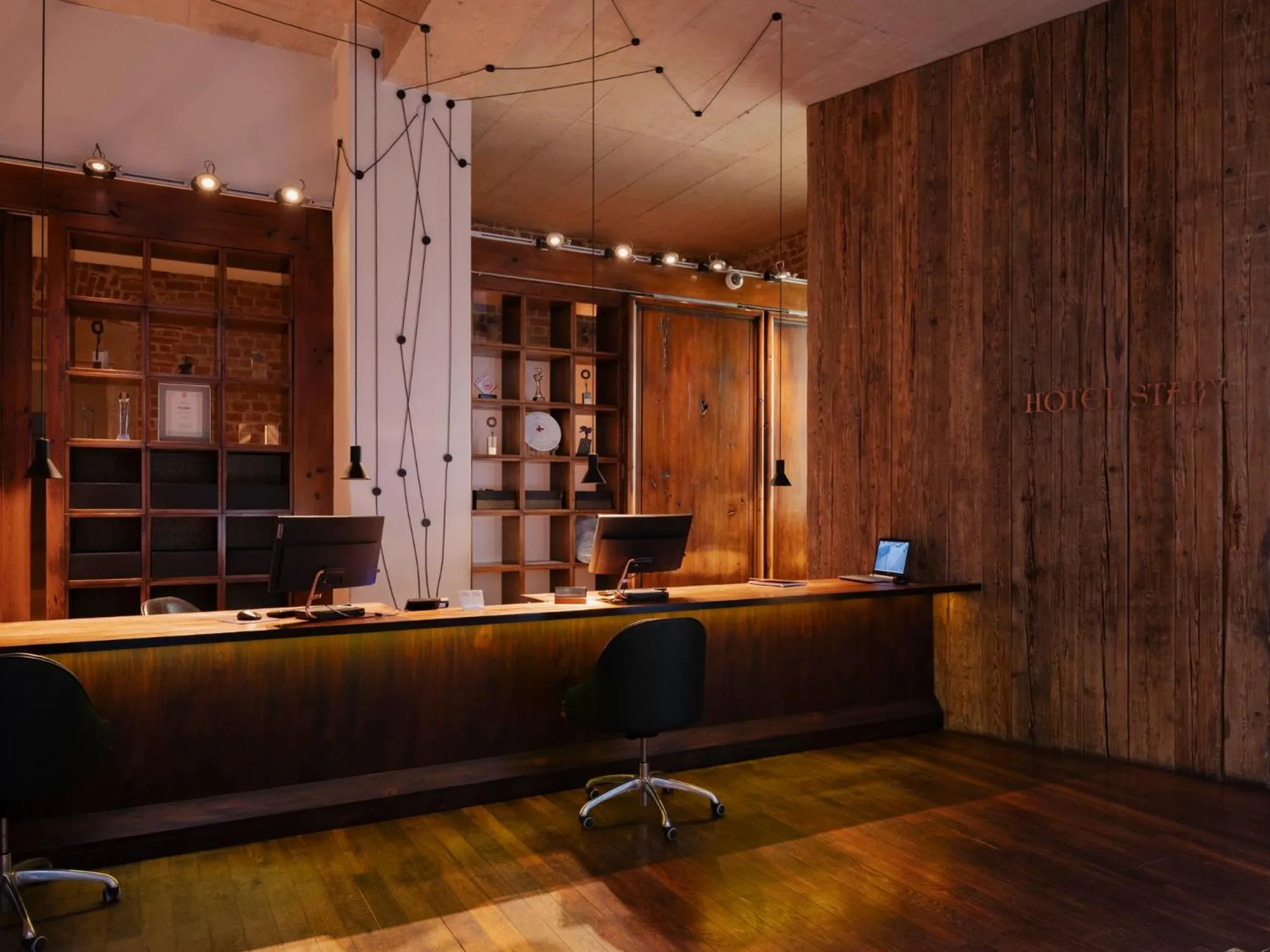 Lobby or reception in Hotel Stary