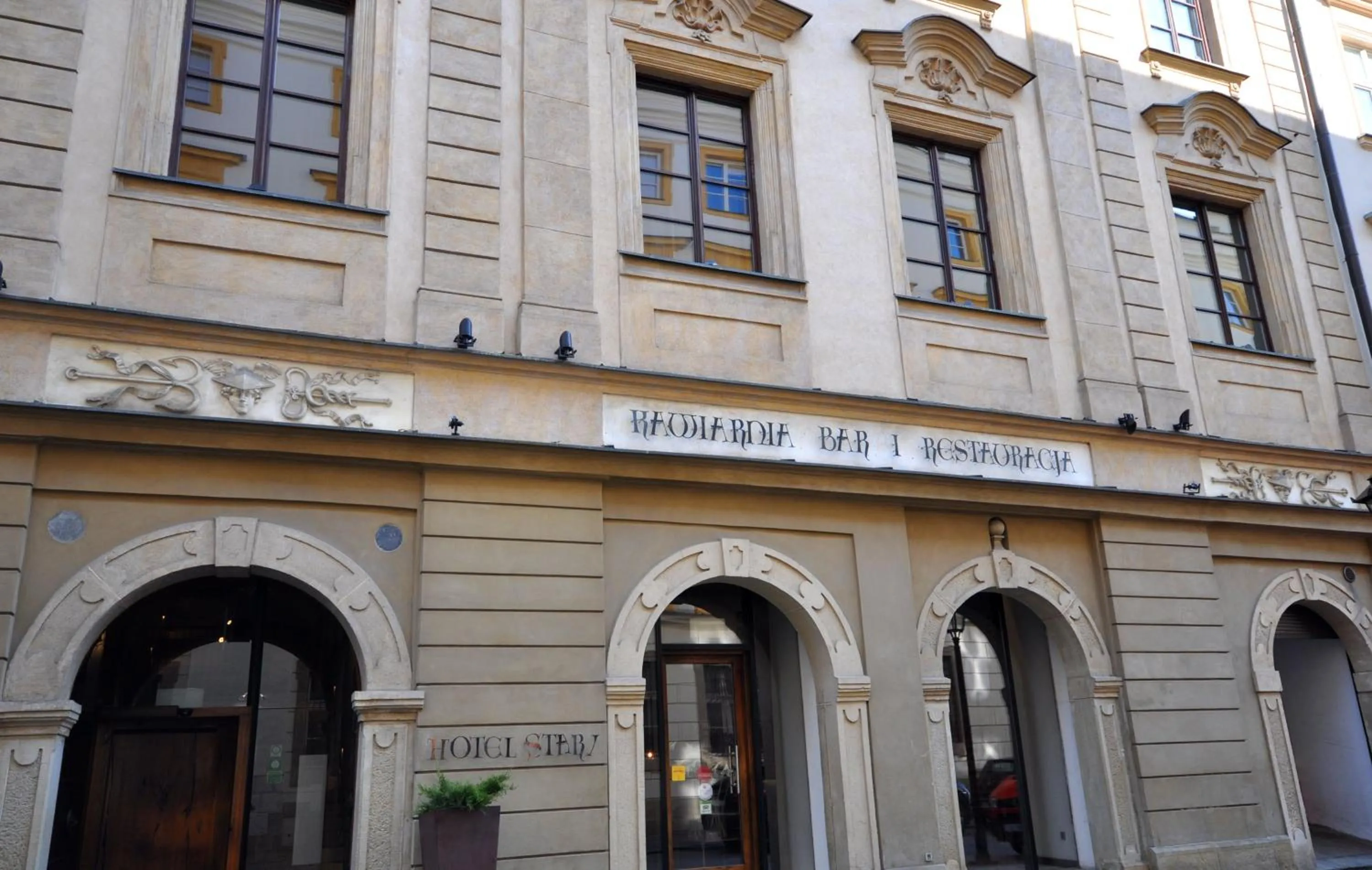 Facade/entrance in Hotel Stary