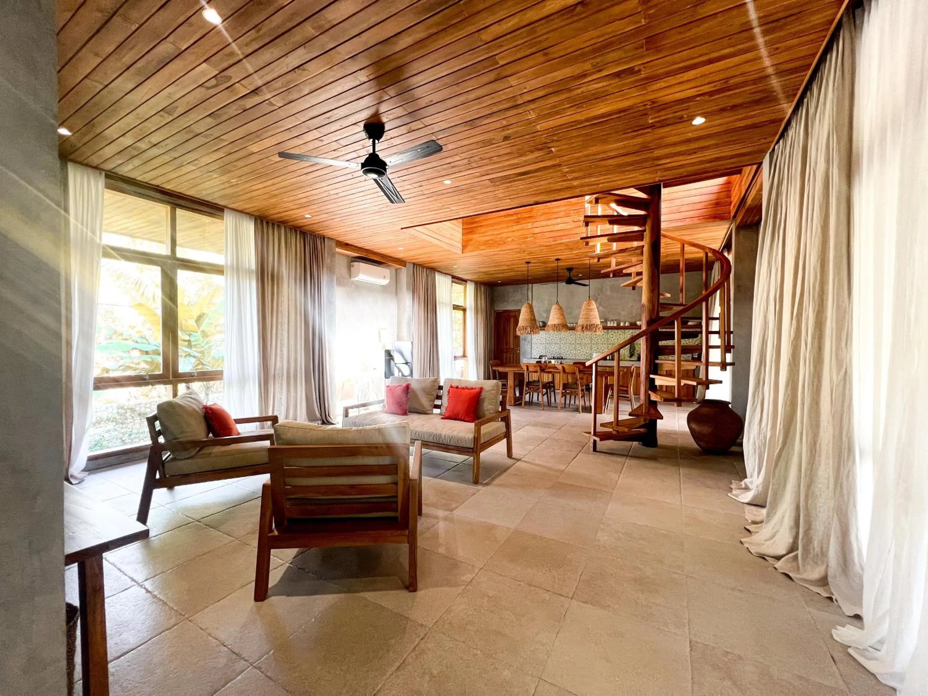 Living room in Diamond Beach Villas