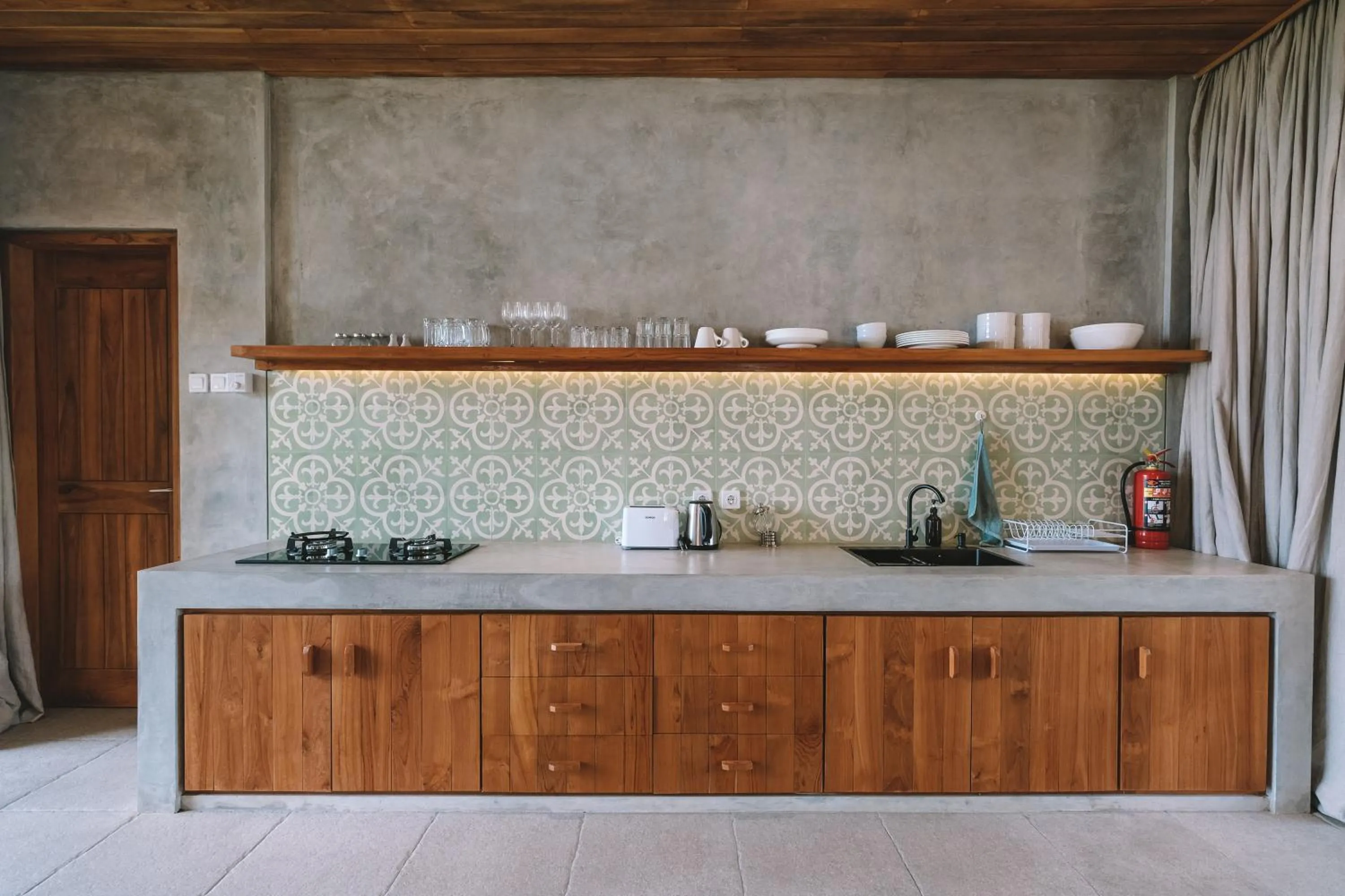 kitchen in Diamond Beach Villas