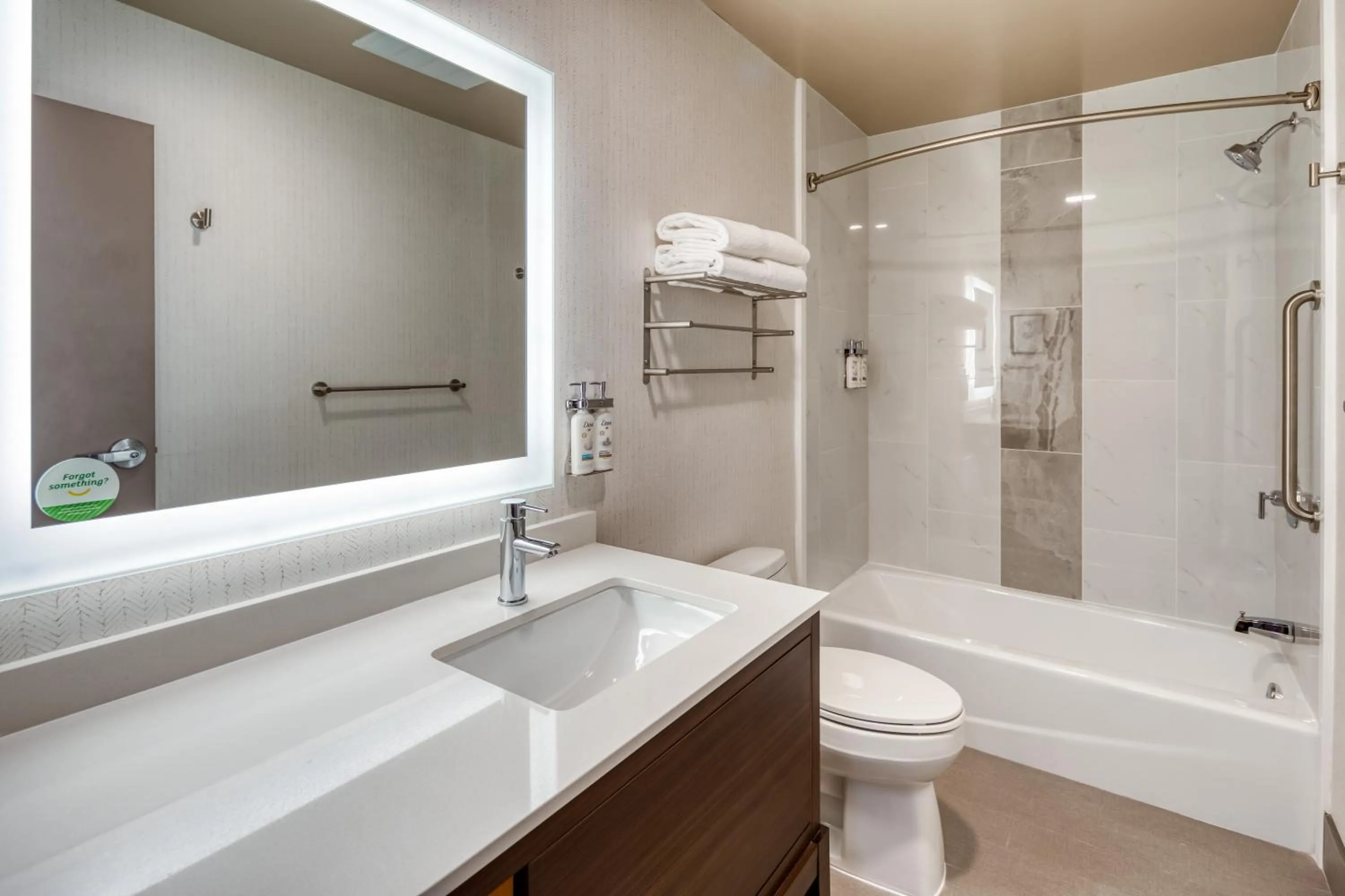 Shower in Holiday Inn Kansas City - Downtown by IHG