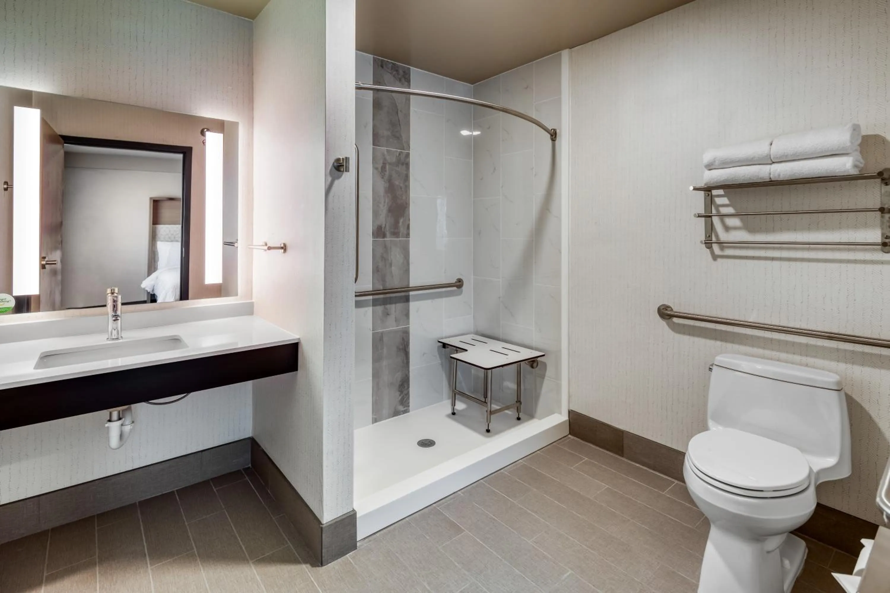 Shower in Holiday Inn Kansas City - Downtown by IHG