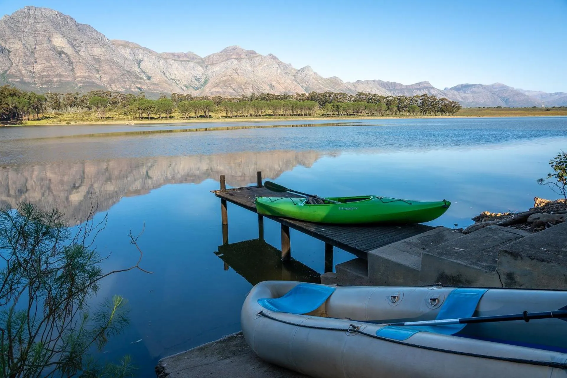 Natural landscape in Bartholomeus Klip Farmhouse
